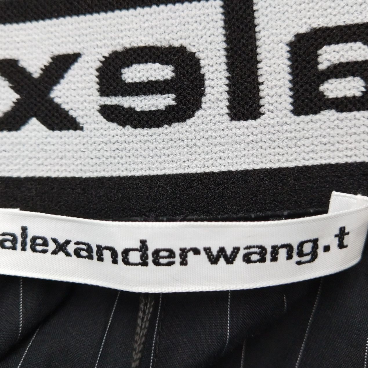 Alexander Wang Pinstripe Black Shorts in Size 30 Size US 30 / EU 46 - 5 Thumbnail