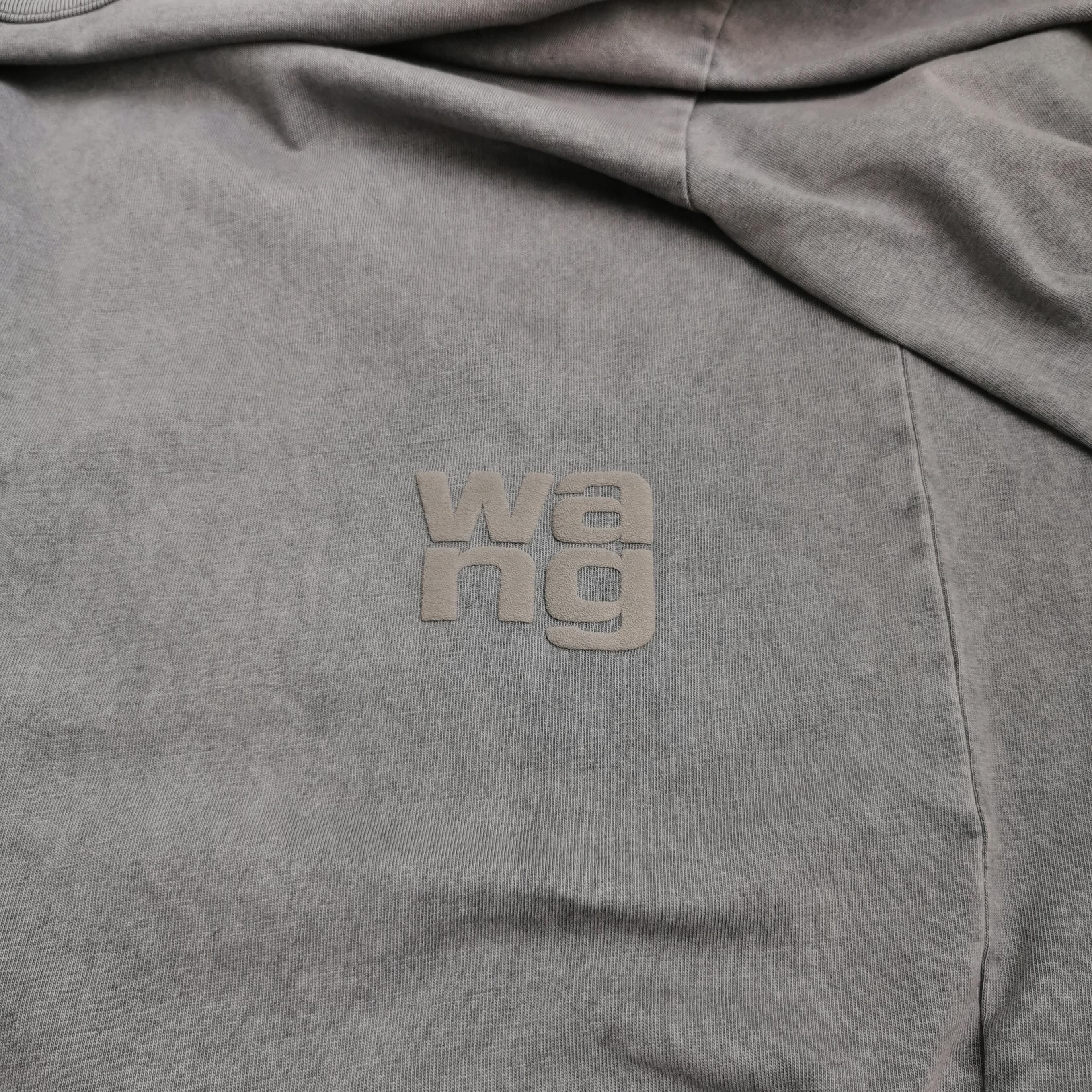 Alexander Wang Logo Long Sleeve T-Shirt in Gray Size US S / EU 44-46 / 1 - 3 Thumbnail