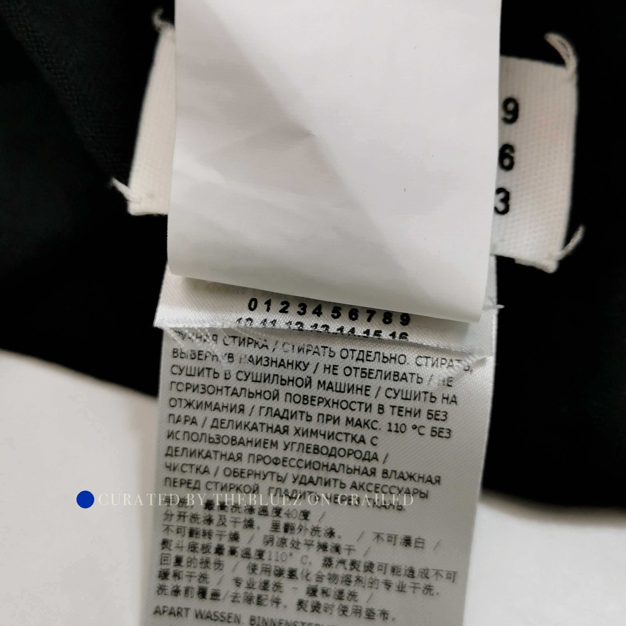 Maison Margiela Minimalist Black Wool Crewneck Sweater Size US M / EU 48-50 / 2 - 8 Thumbnail