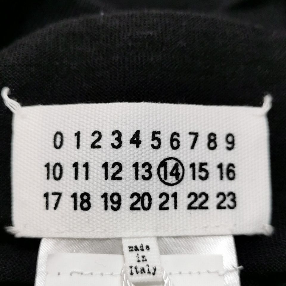 Maison Margiela Minimalist Black Wool Crewneck Sweater Size US M / EU 48-50 / 2 - 5 Thumbnail