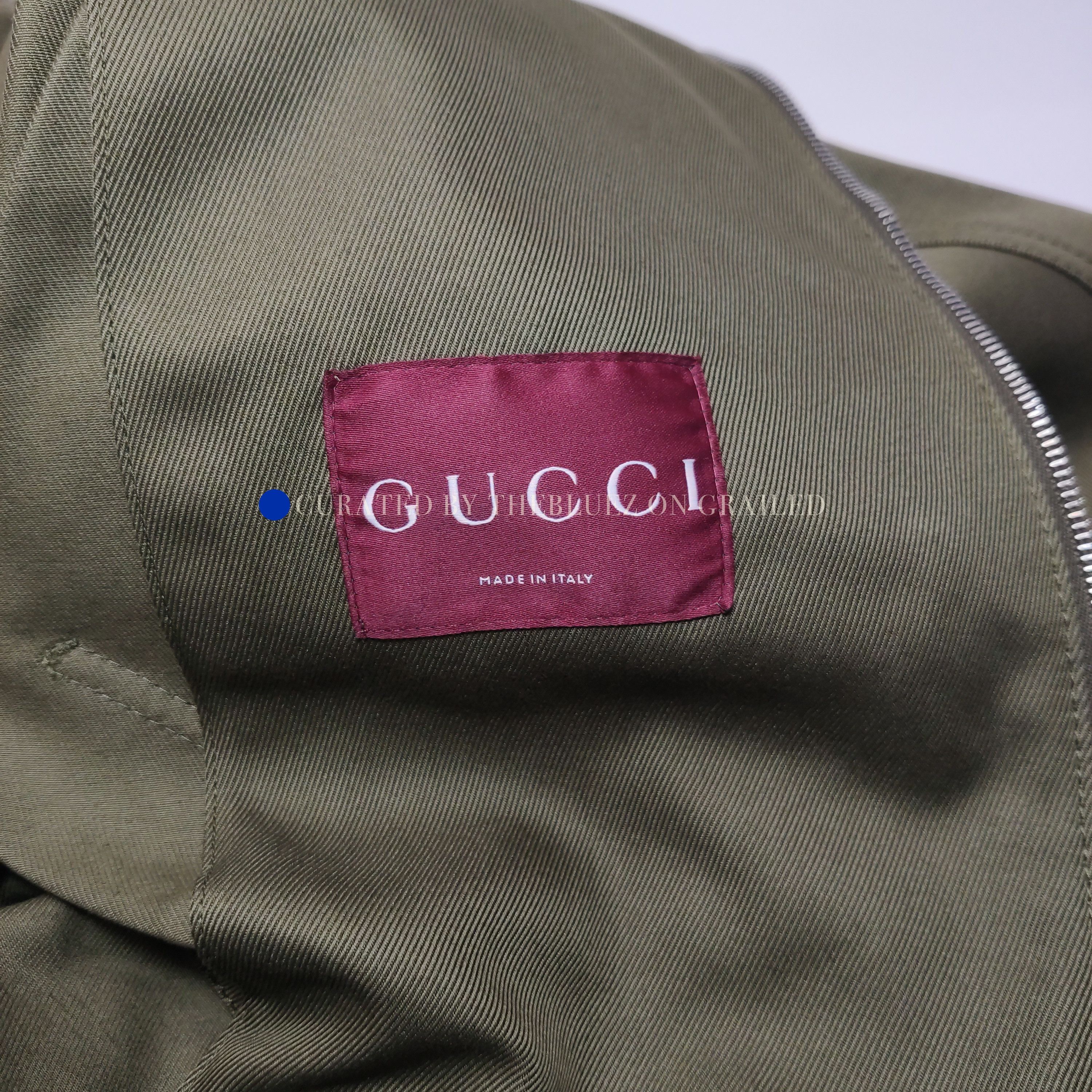 Gucci Lightweight Zip Jacket in Green Size US S / EU 44-46 / 1 - 6 Thumbnail