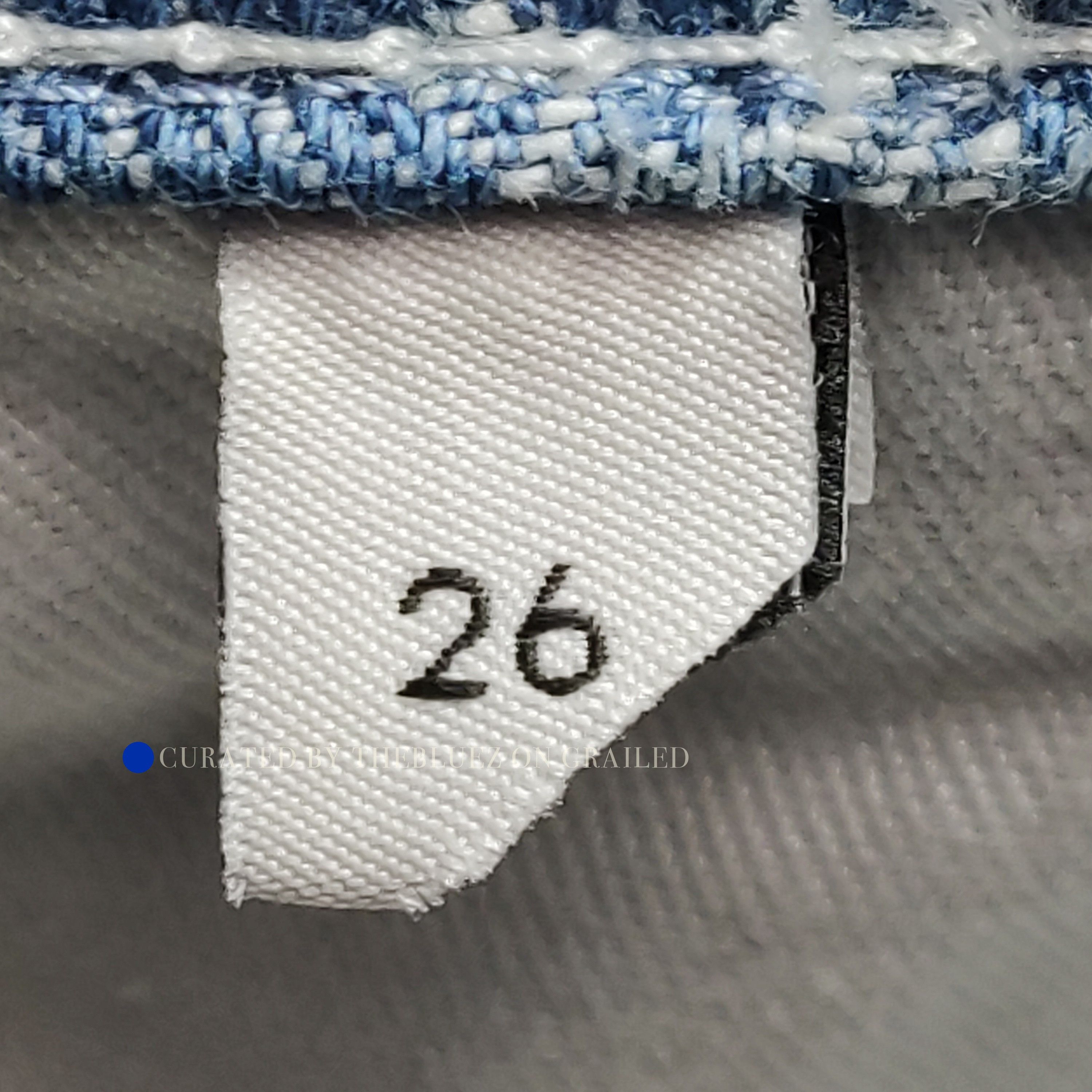 Gucci GG Monogram Blue Denim Jeans Size 26 Size US 26 / EU 42 - 11 Thumbnail