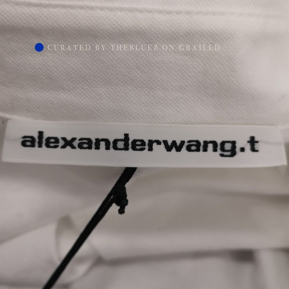 Alexander Wang Crisp White Cotton Button Up Shirt Size US L / EU 52-54 / 3 - 7 Thumbnail