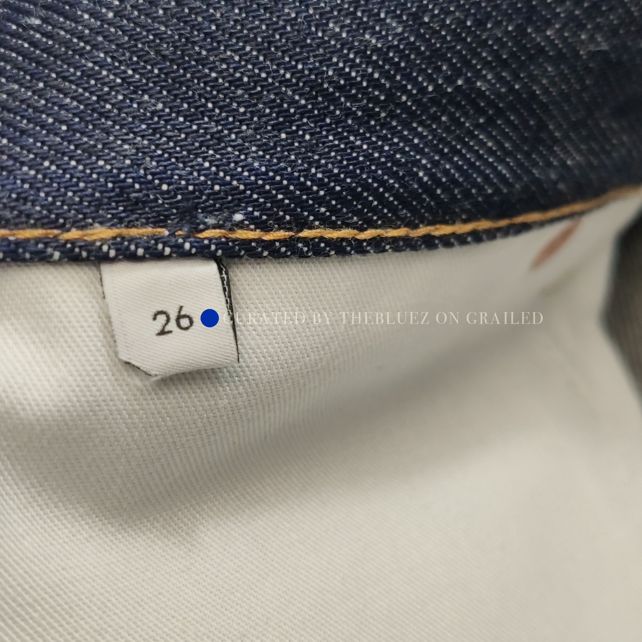 Gucci Logo Blue Denim Jeans - Size 26 Size US 26 / EU 42 - 11 Thumbnail