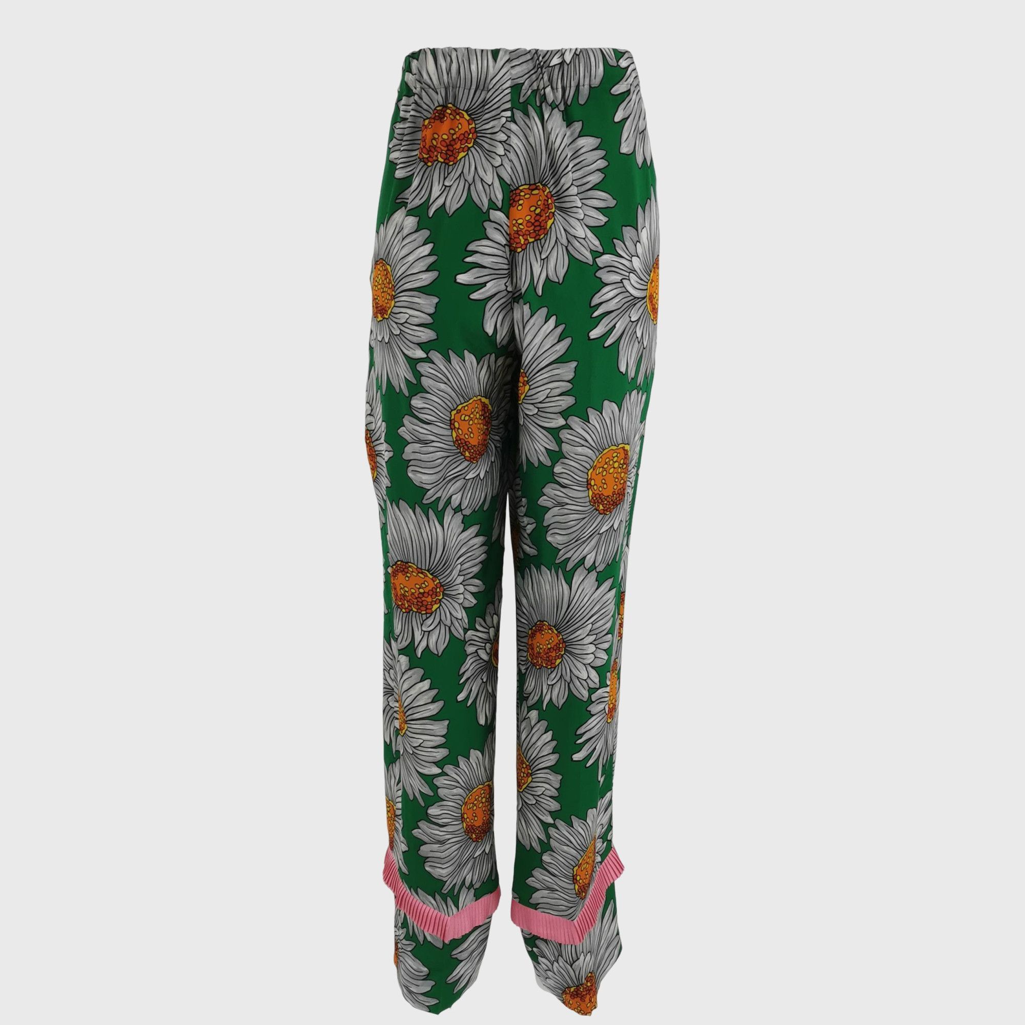 Gucci Floral Print Casual Pants Size 30 Size US 30 / EU 46 - 2 Thumbnail
