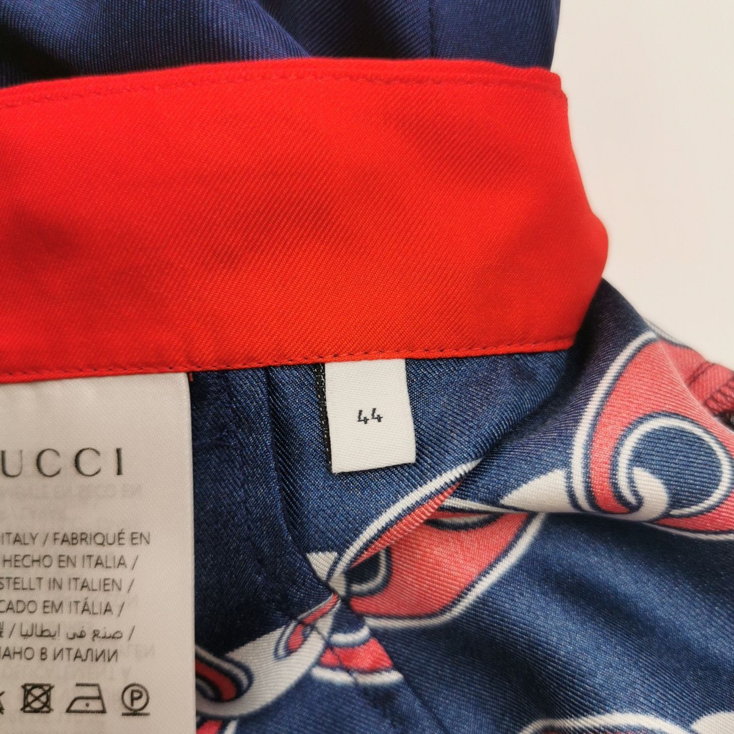 Gucci Stylish Chain Print Silk Shorts Size US 28 / EU 44 - 6 Thumbnail
