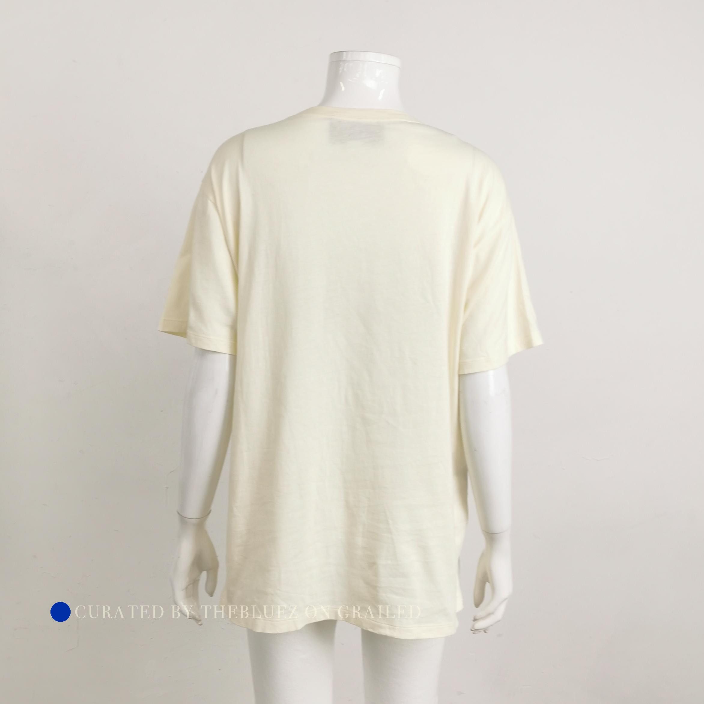 Gucci Mickey Mouse Graphic Tee in Beige Size US M / EU 48-50 / 2 - 2 Thumbnail