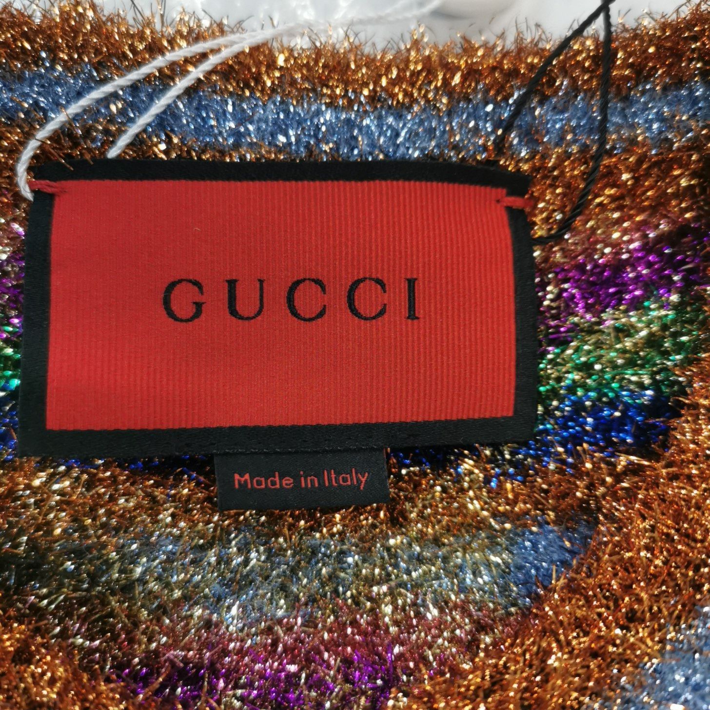 Gucci Metallic Rainbow Knit Sweater Size US S / EU 44-46 / 1 - 6 Thumbnail