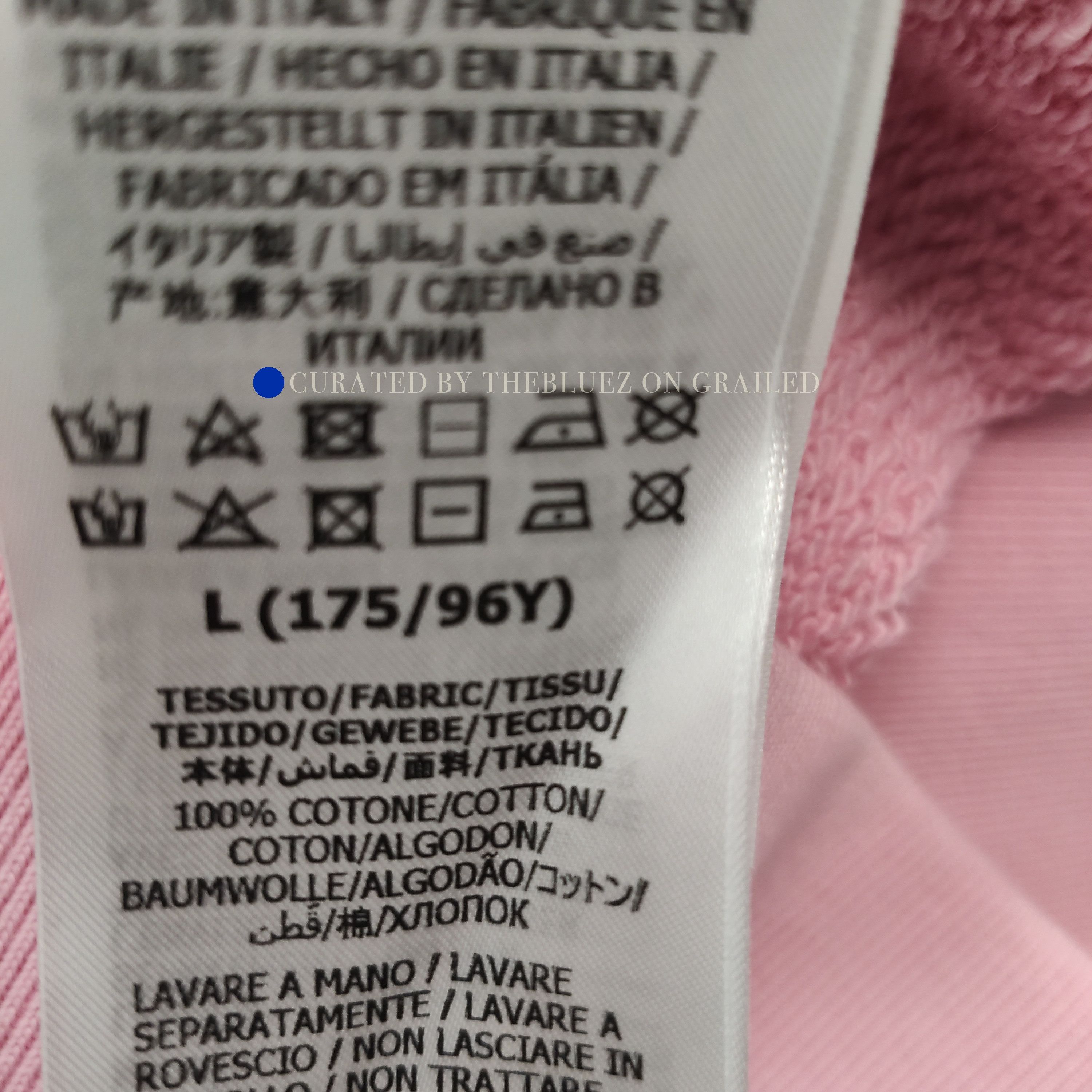 Gucci Pink Logo Sweatshirt Size L Size US L / EU 52-54 / 3 - 8 Thumbnail