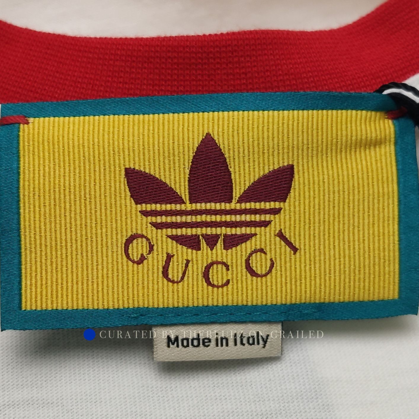 Gucci White Logo T-Shirt with Adidas Collaboration Size US XS / EU 42 / 0 - 5 Thumbnail
