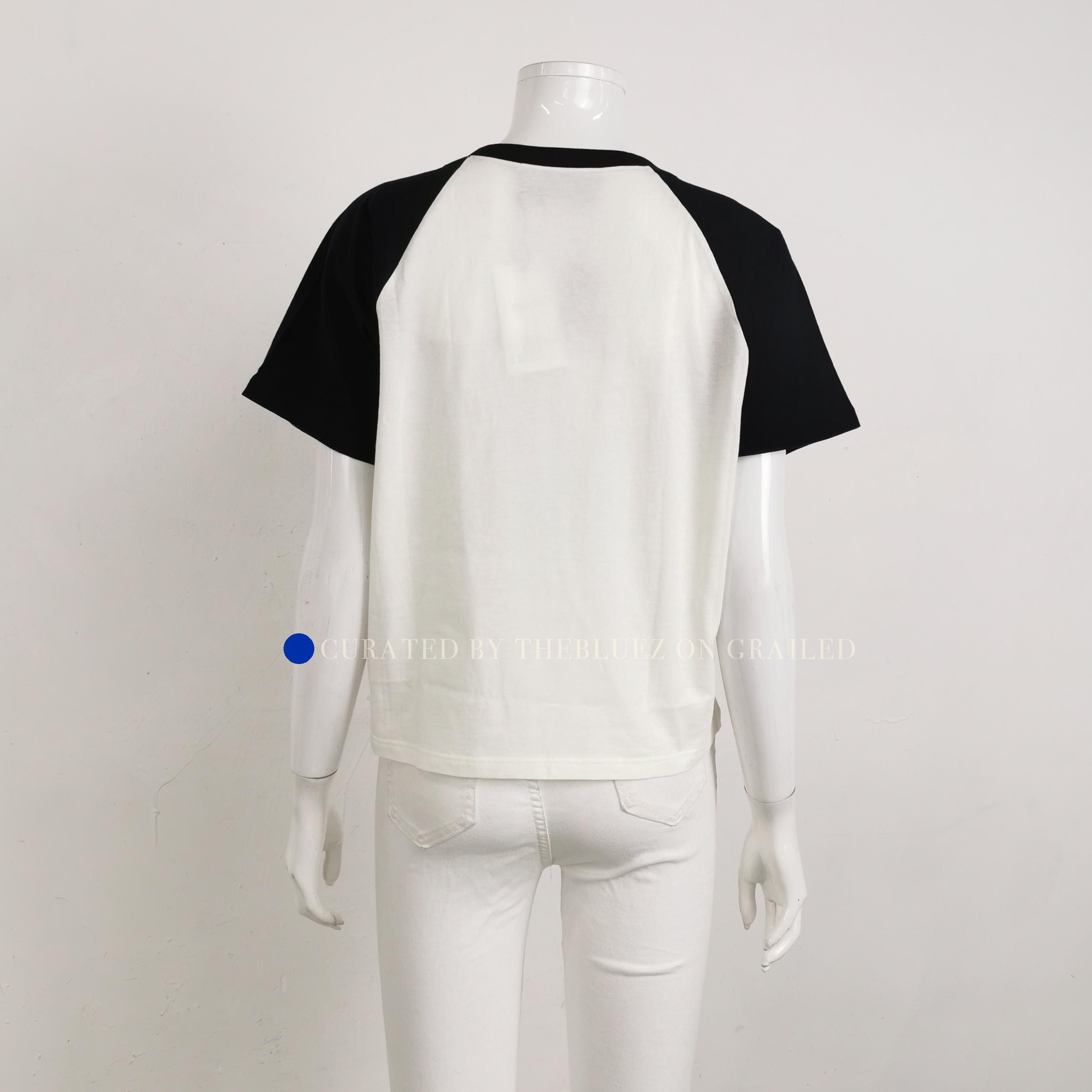 Gucci White Planet Graphic Raglan T-Shirt Size US XXL / EU 58 / 5 - 2 Thumbnail