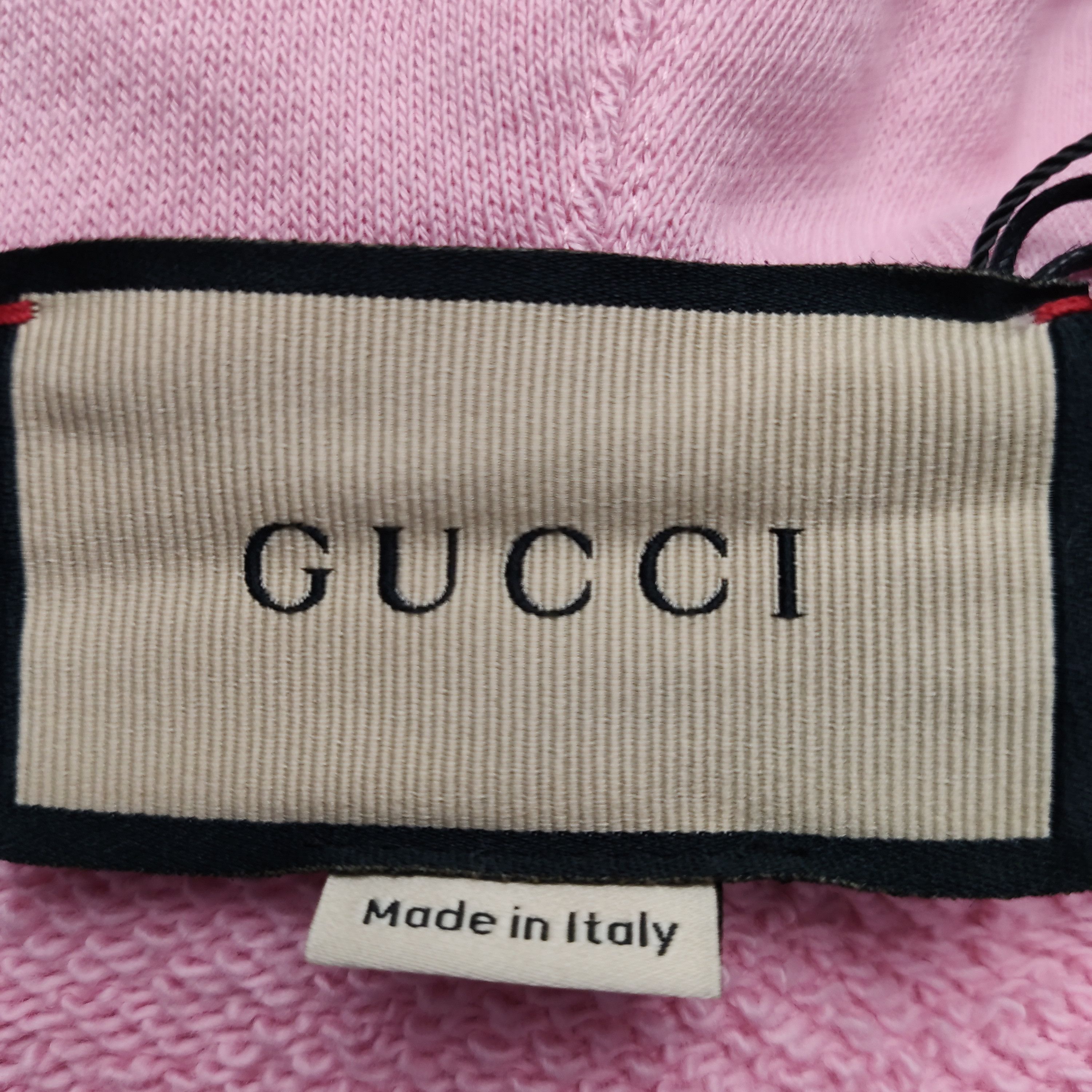 Gucci Cherry Logo Hoodie in Pink Size US M / EU 48-50 / 2 - 6 Thumbnail