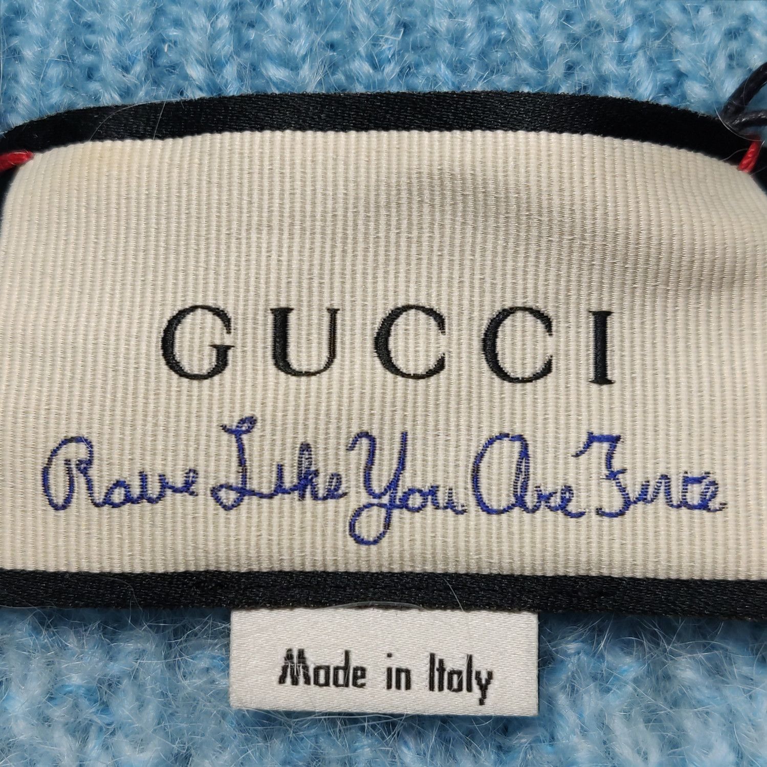 Gucci Soft Blue Mohair Blend Sweater in XS Size US XS / EU 42 / 0 - 5 Thumbnail