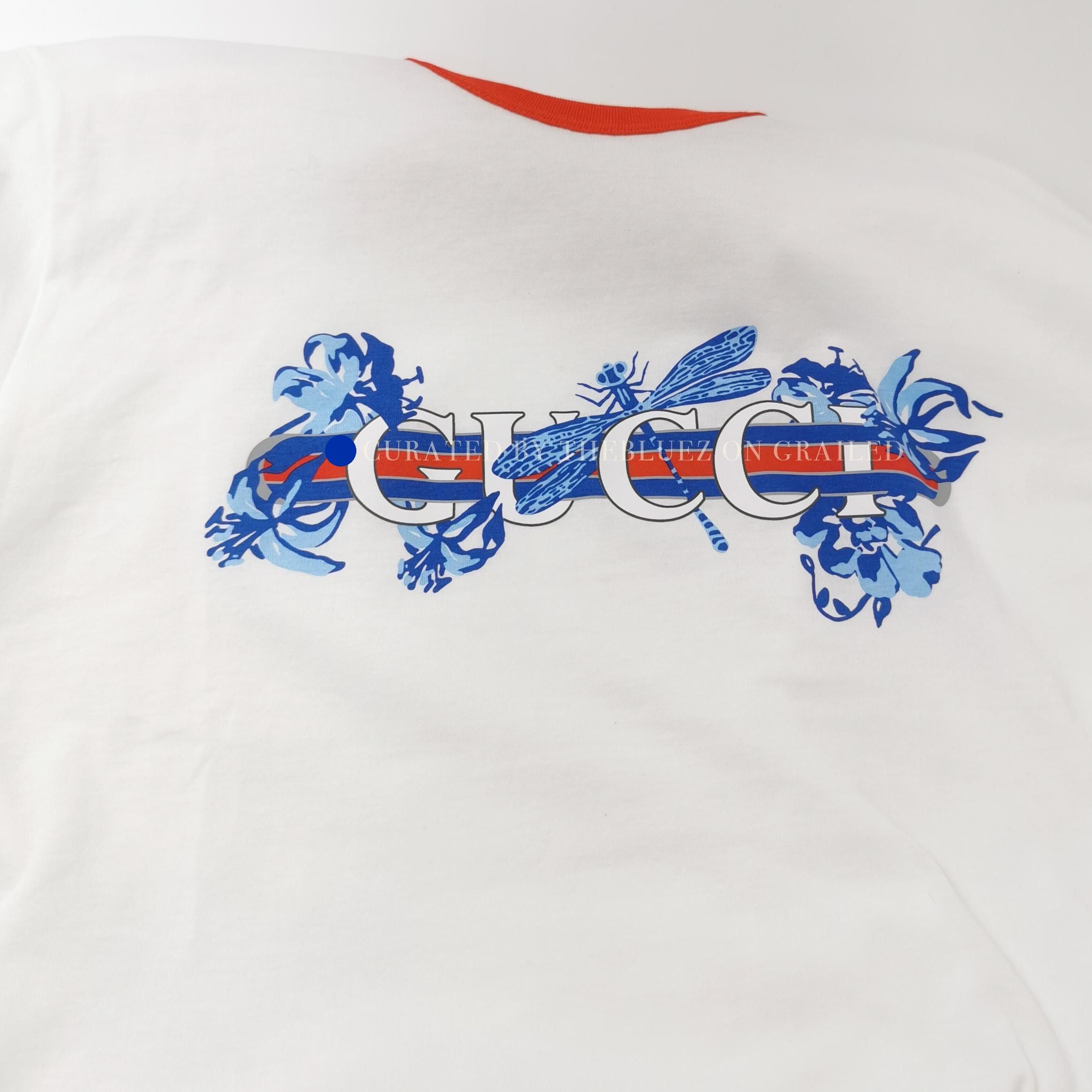 Gucci Logo Graphic Short Sleeve T-Shirt Size US L / EU 52-54 / 3 - 3 Thumbnail
