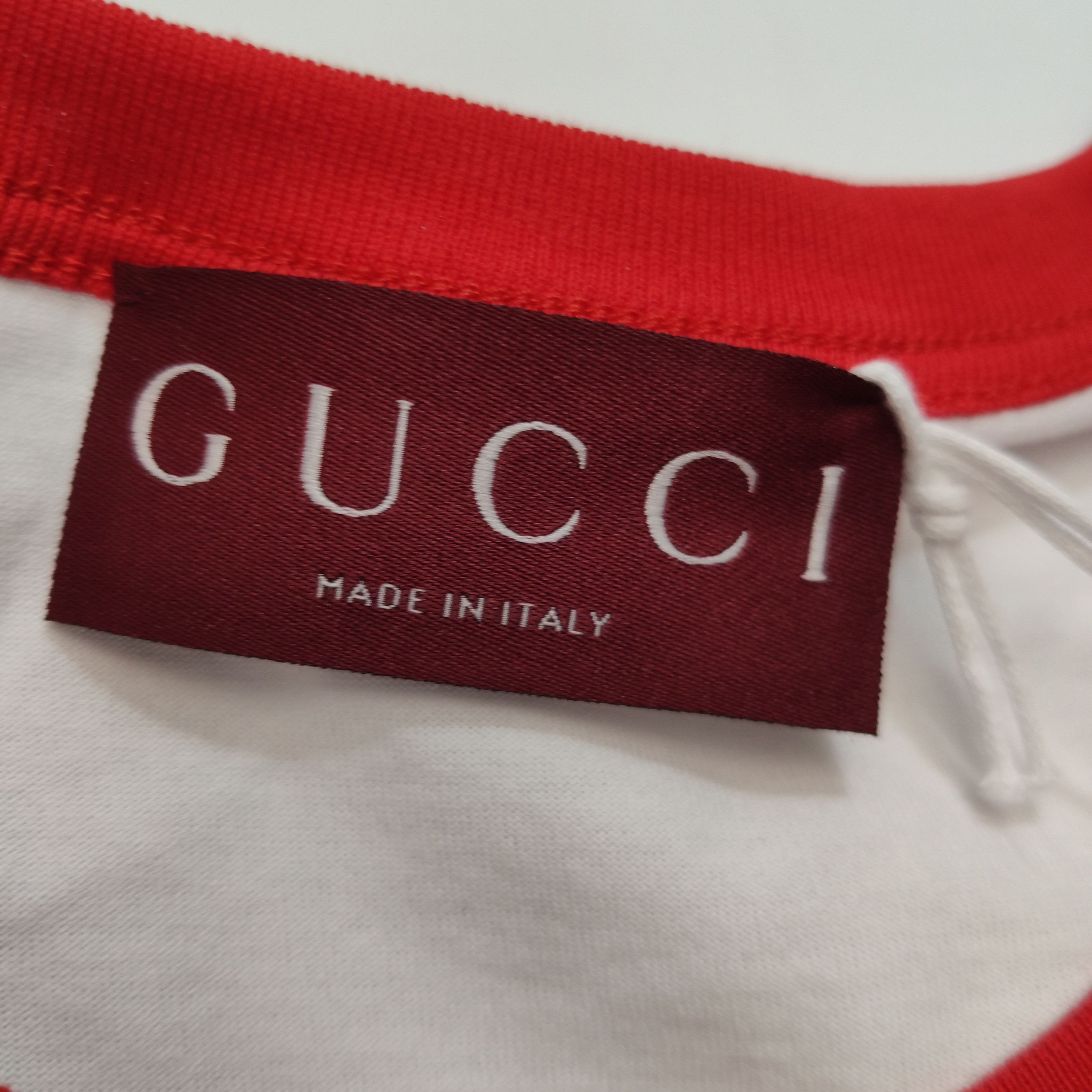 Gucci Logo Graphic Short Sleeve T-Shirt Size US L / EU 52-54 / 3 - 5 Thumbnail