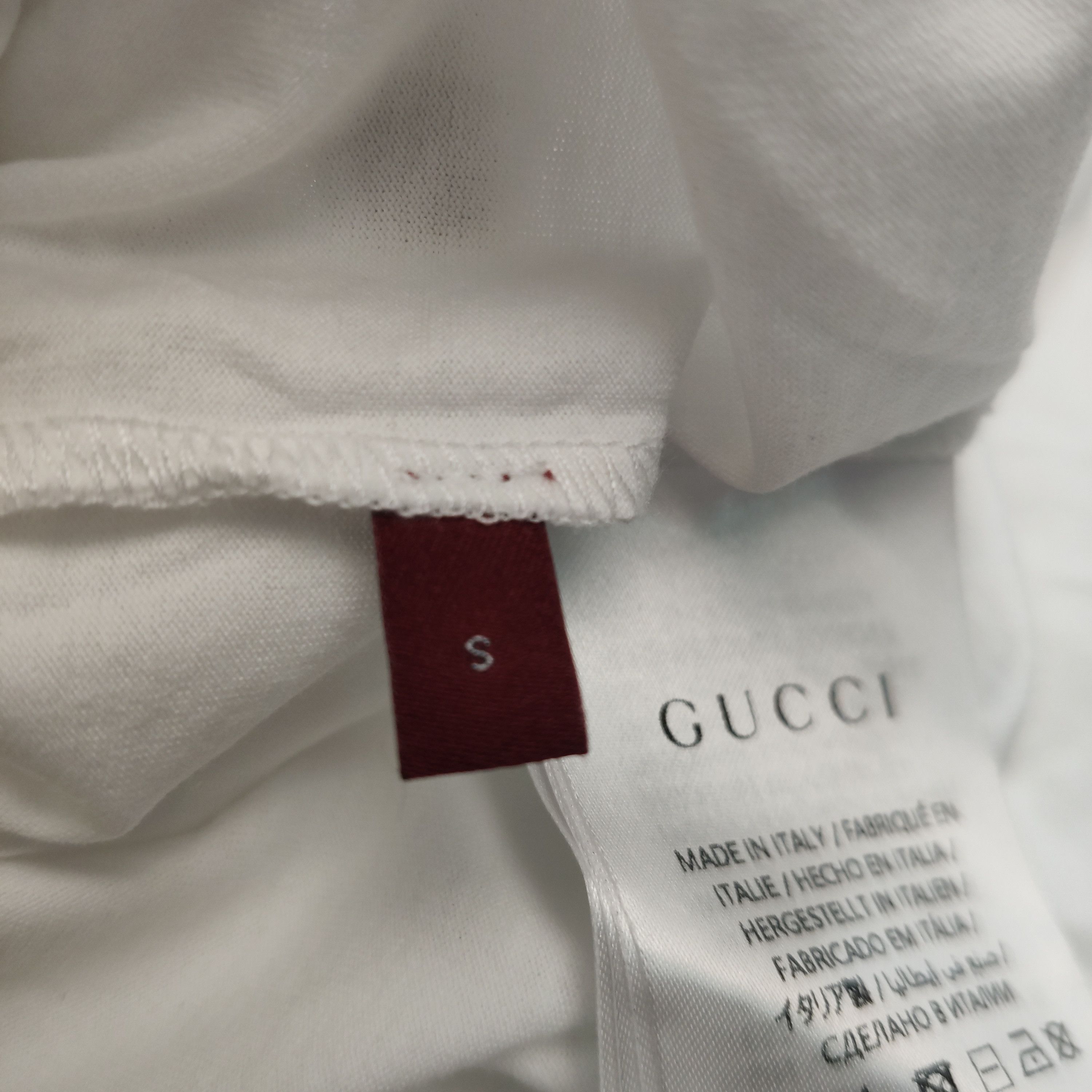 Gucci Classic Logo Print Tee Size US S / EU 44-46 / 1 - 6 Thumbnail