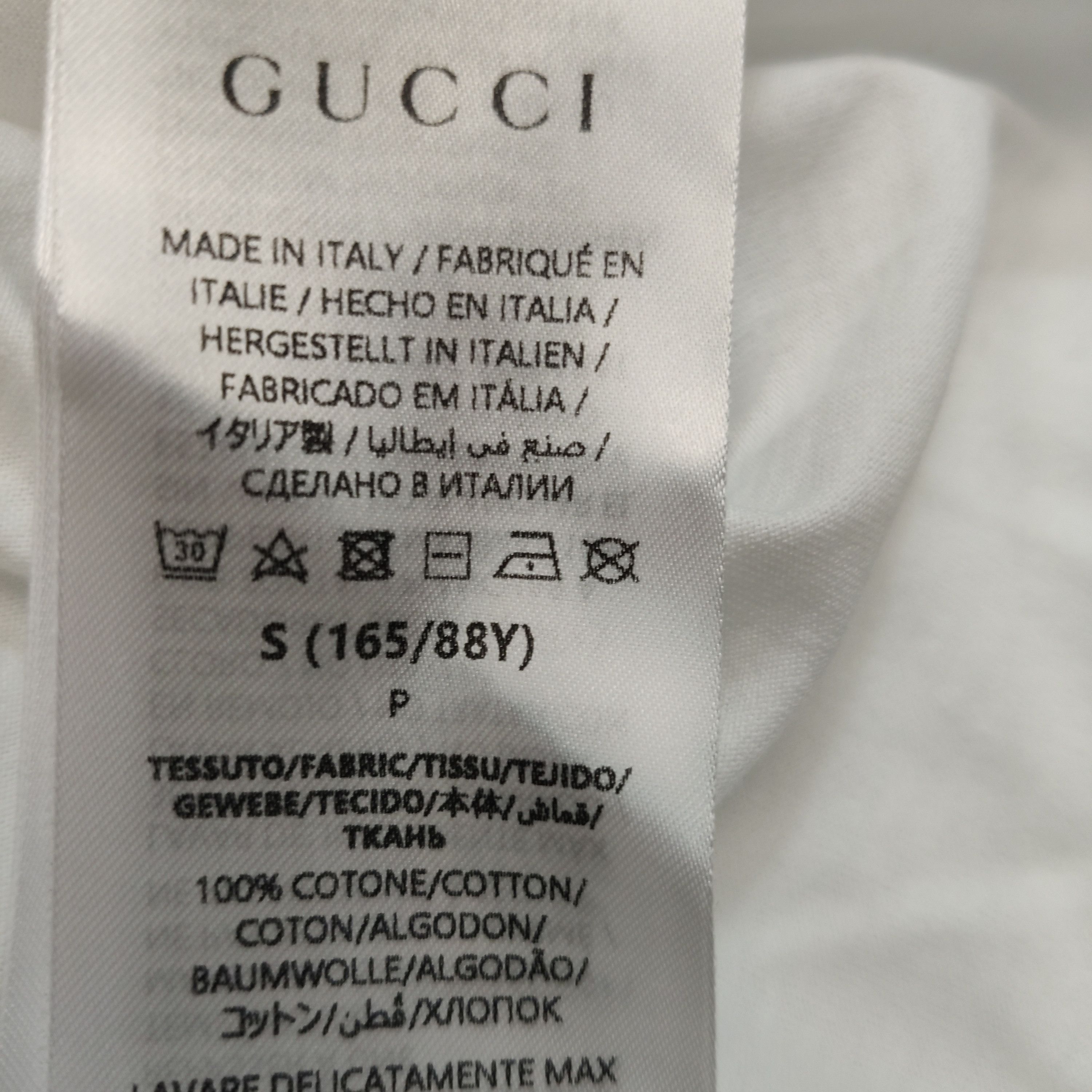 Gucci Classic Logo Print Tee Size US S / EU 44-46 / 1 - 7 Thumbnail