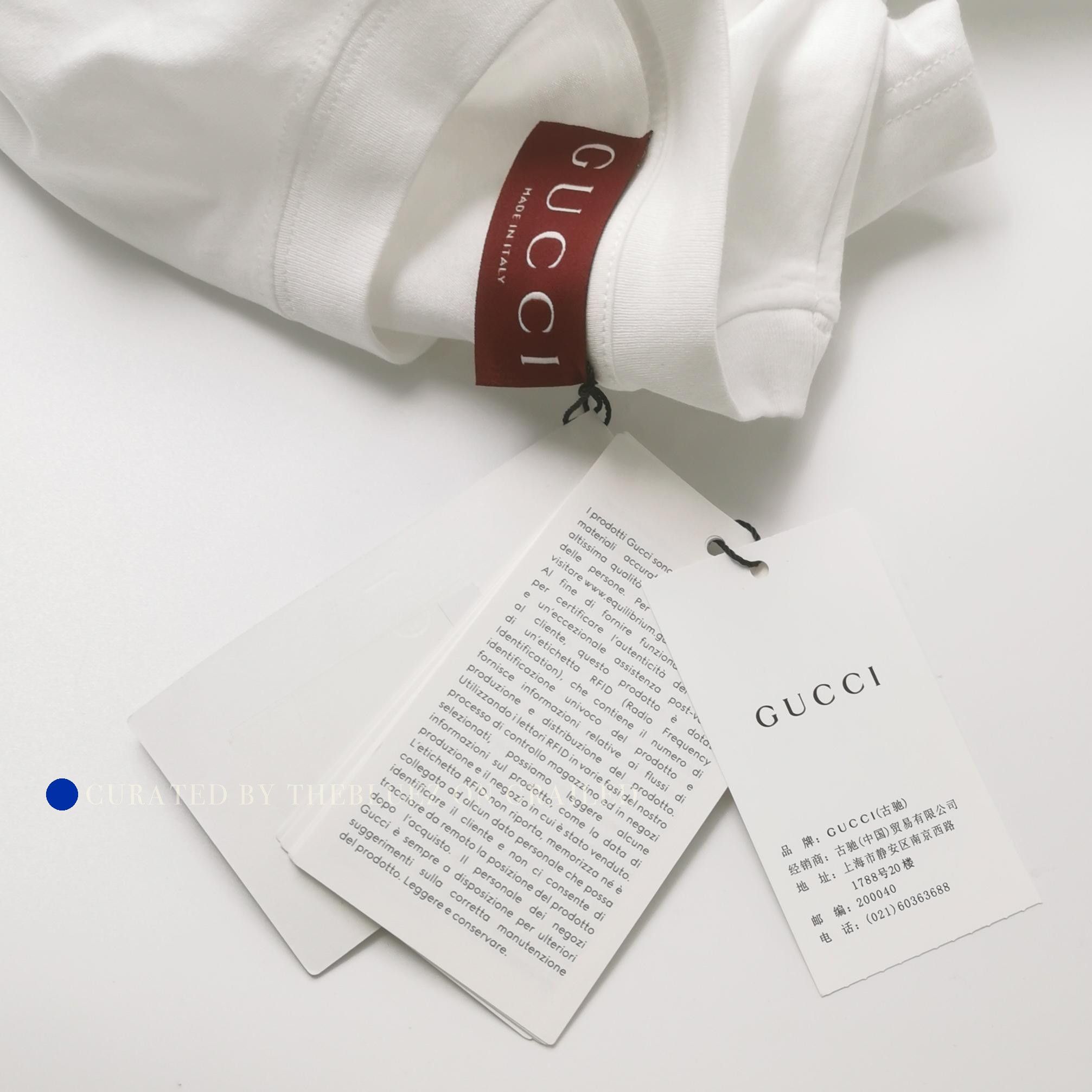 Gucci Floral Logo Short Sleeve Tee Size US L / EU 52-54 / 3 - 4 Thumbnail