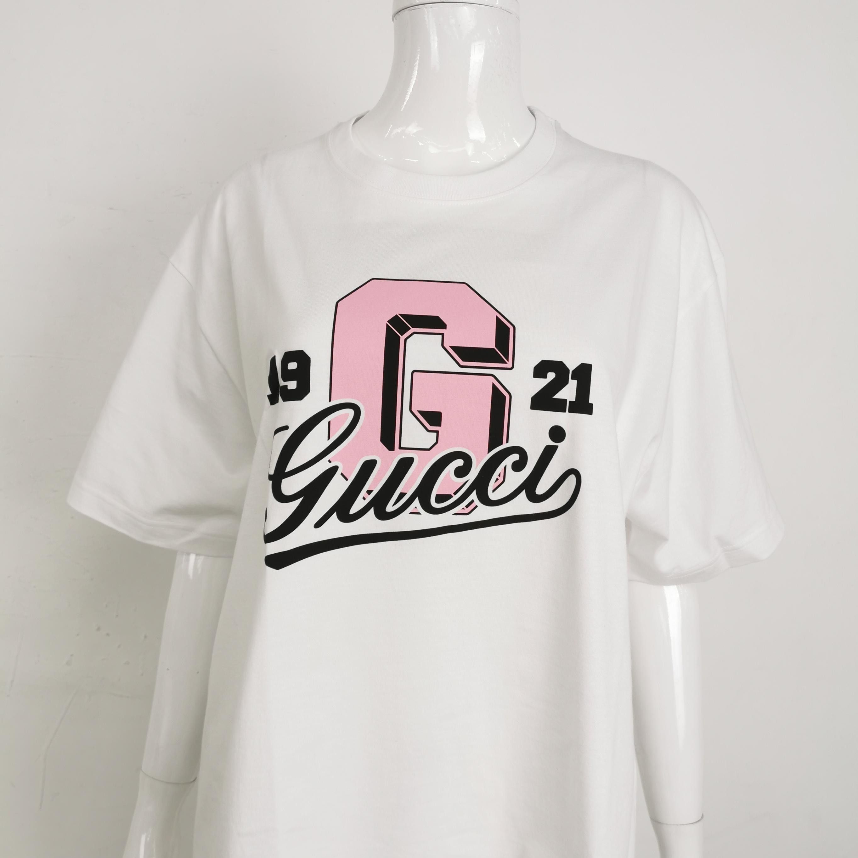 Gucci Classic Logo Print Short Sleeve Tee Size US L / EU 52-54 / 3 - 3 Thumbnail