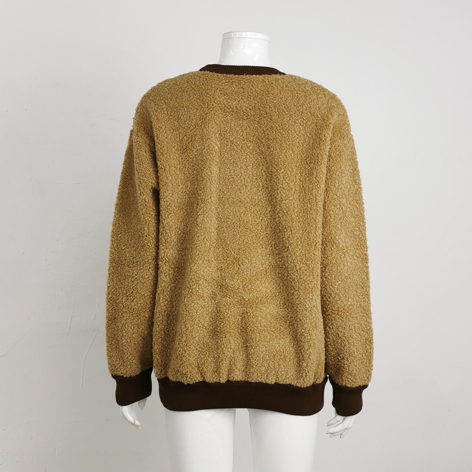 Gucci Cozy Brown Fleece Crewneck Sweatshirt Size US S / EU 44-46 / 1 - 2 Thumbnail