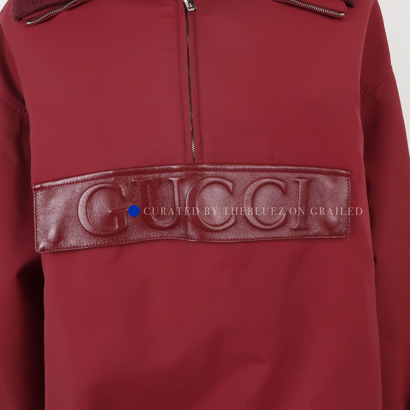 Gucci Red Quarter-Zip Sweatshirt Size US XXS / EU 40 - 3 Thumbnail