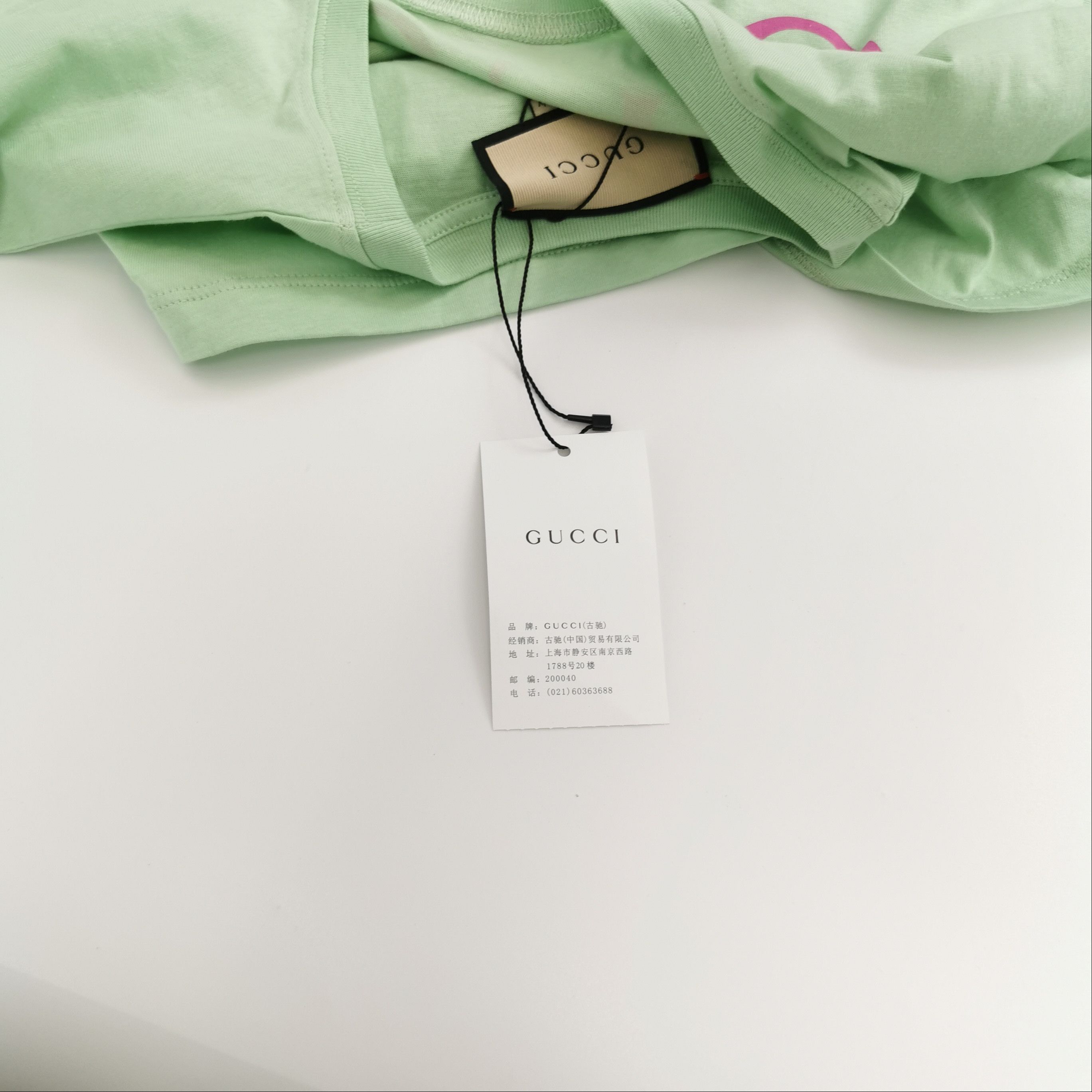 Gucci Graphic Logo Tee in Green Size US XS / EU 42 / 0 - 4 Thumbnail