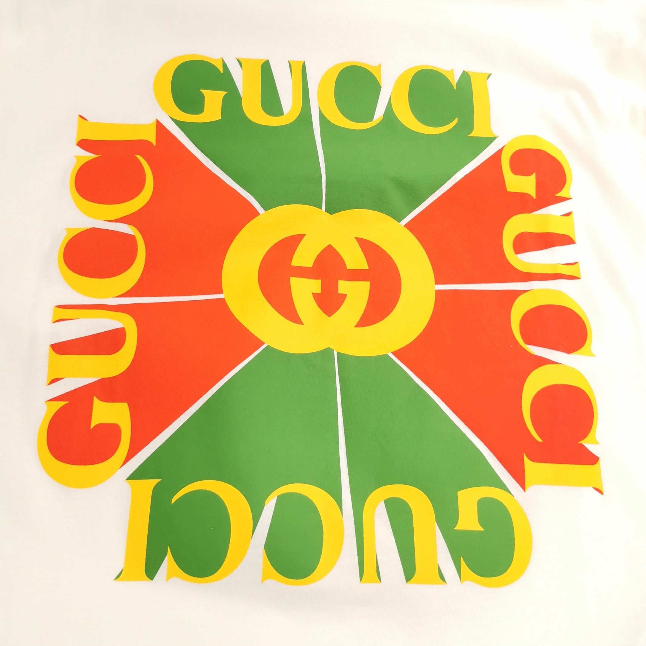 Gucci Interlocking G Logo T-Shirt in White Size US L / EU 52-54 / 3 - 3 Thumbnail