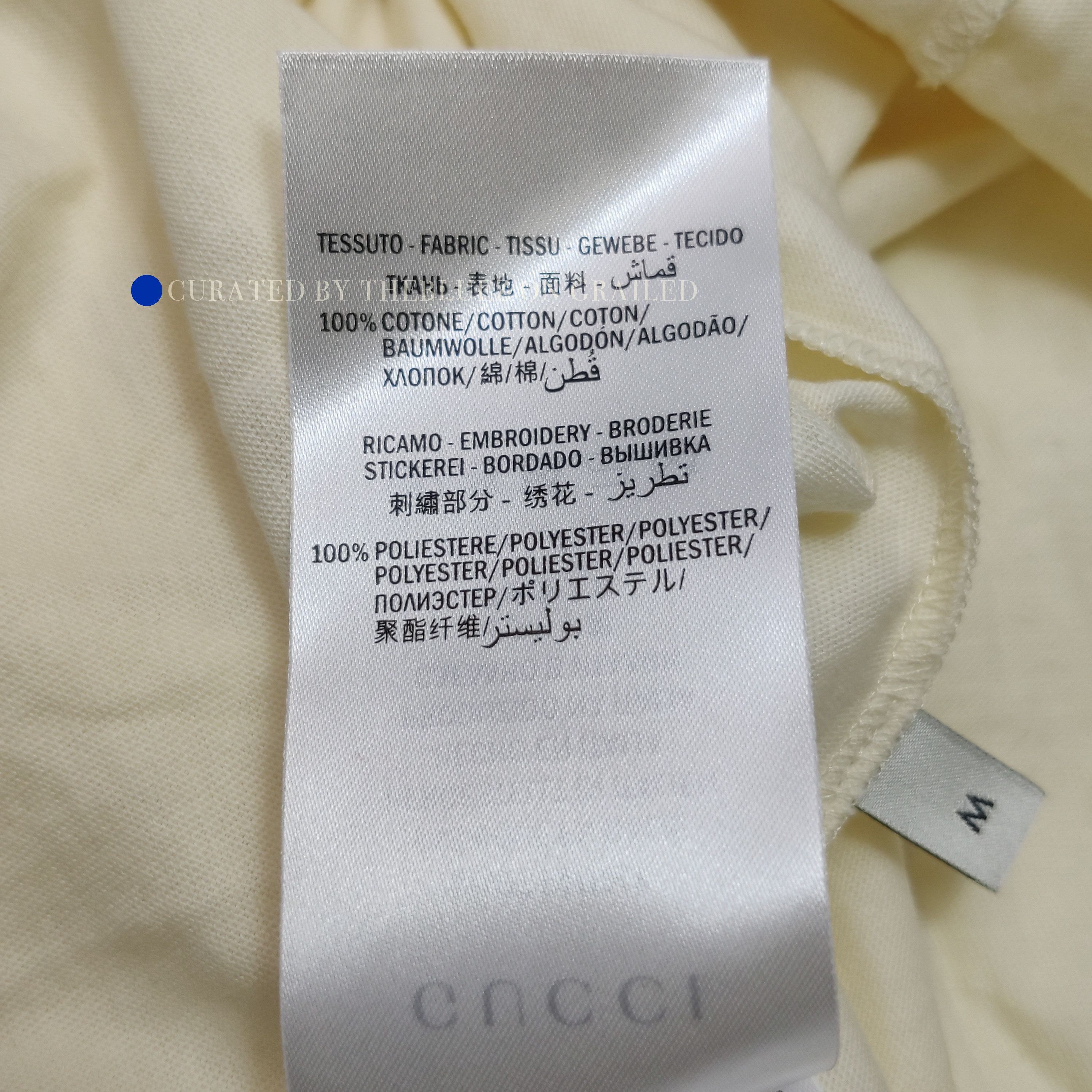 Gucci Sequin Logo Short Sleeve T-Shirt Size US M / EU 48-50 / 2 - 7 Thumbnail