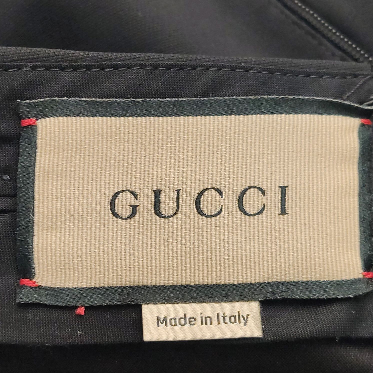 Gucci Elegant Black Silk Wool Blend Trousers Size US 26 / EU 42 - 6 Thumbnail