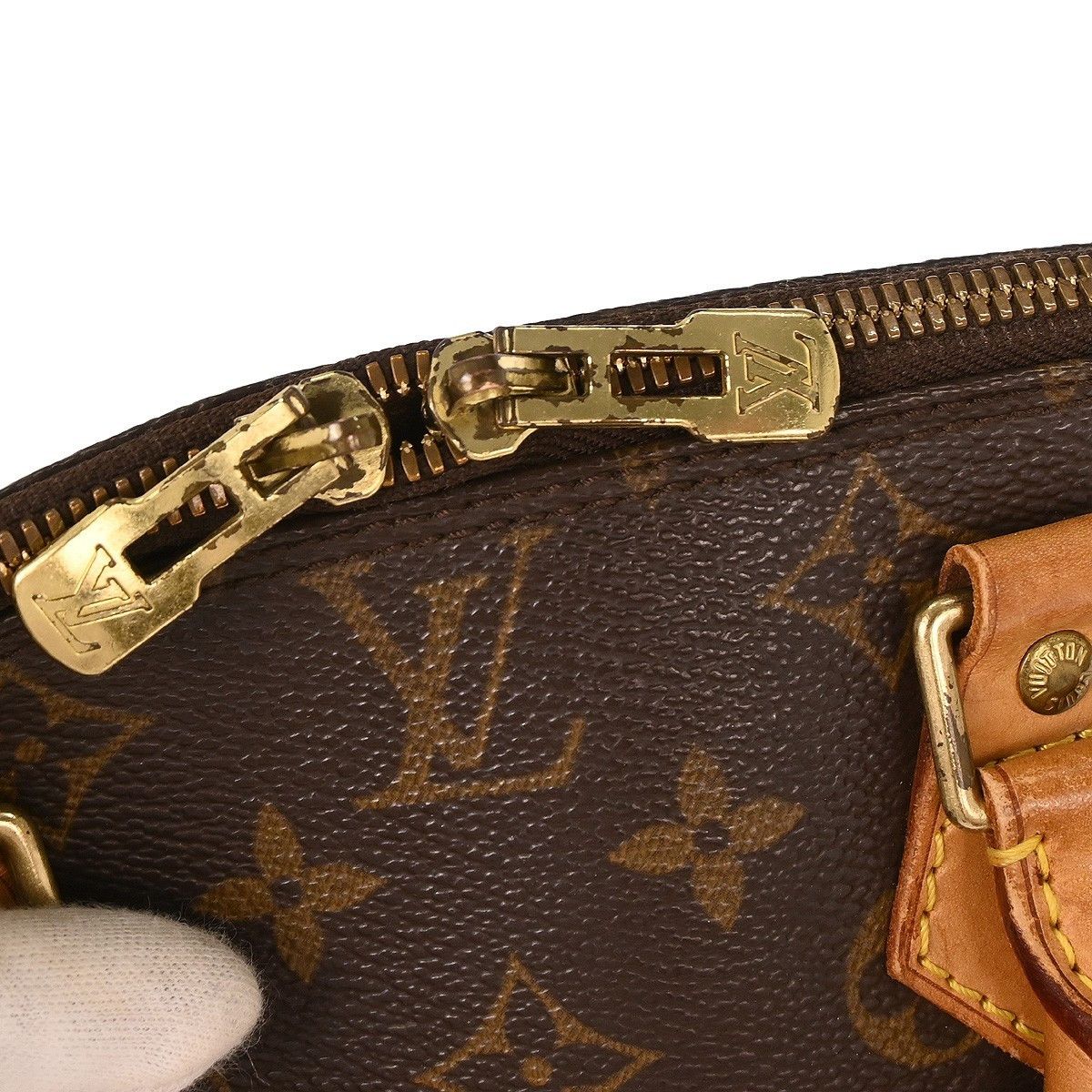 Louis Vuitton Louis Vuitton Alma Handbag Monogram Canvas Size ONE SIZE - 10 Thumbnail