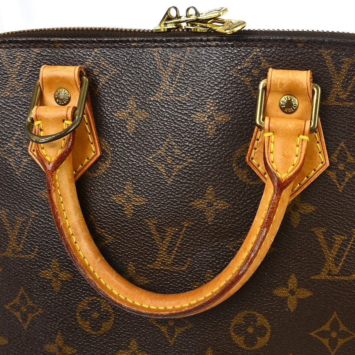 Louis Vuitton Louis Vuitton Alma Handbag Monogram Canvas Size ONE SIZE - 11 Thumbnail
