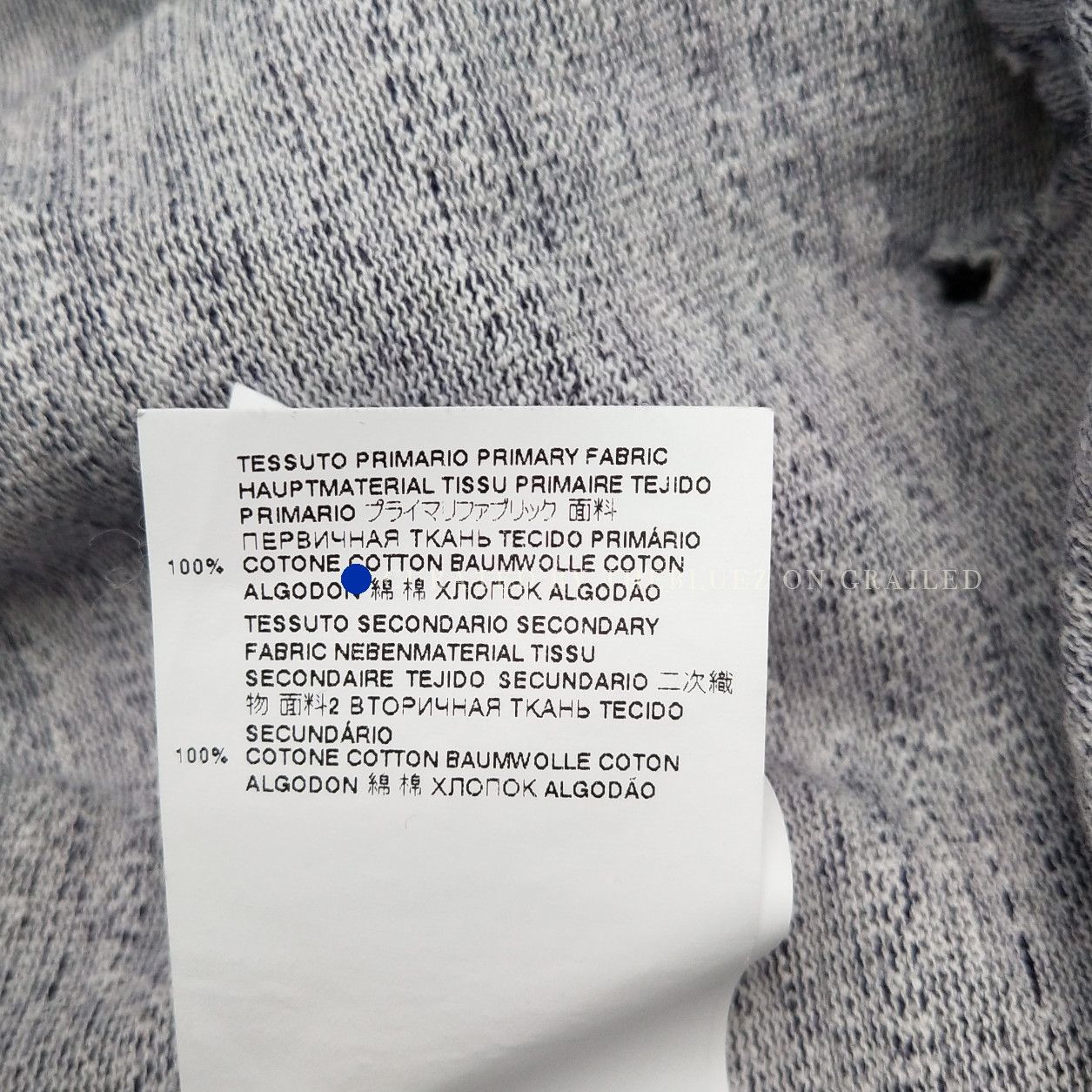 Maison Margiela Ram Logo Knit Sweater in Gray Size US S / EU 44-46 / 1 - 7 Thumbnail