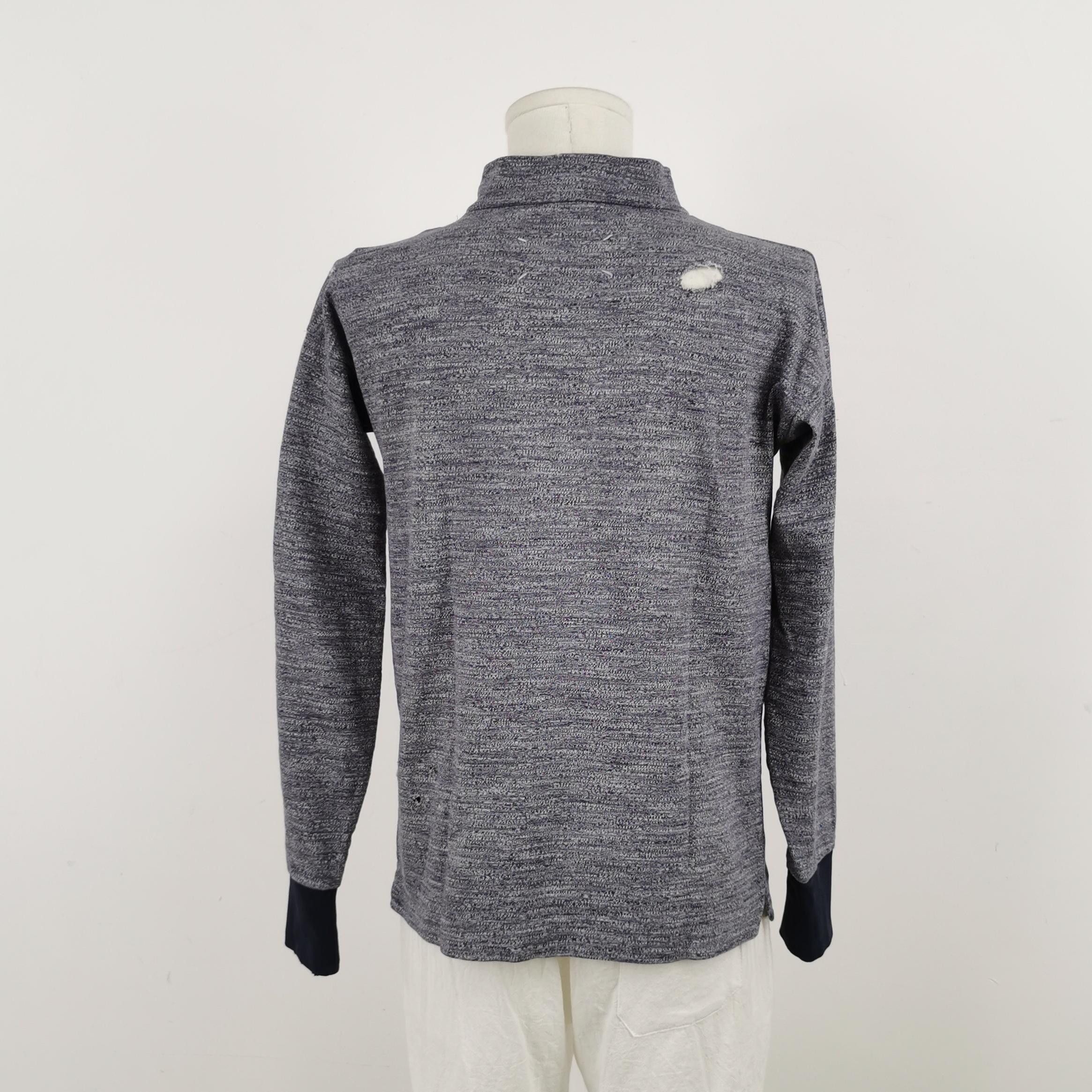 Maison Margiela Ram Logo Knit Sweater in Gray Size US S / EU 44-46 / 1 - 2 Thumbnail