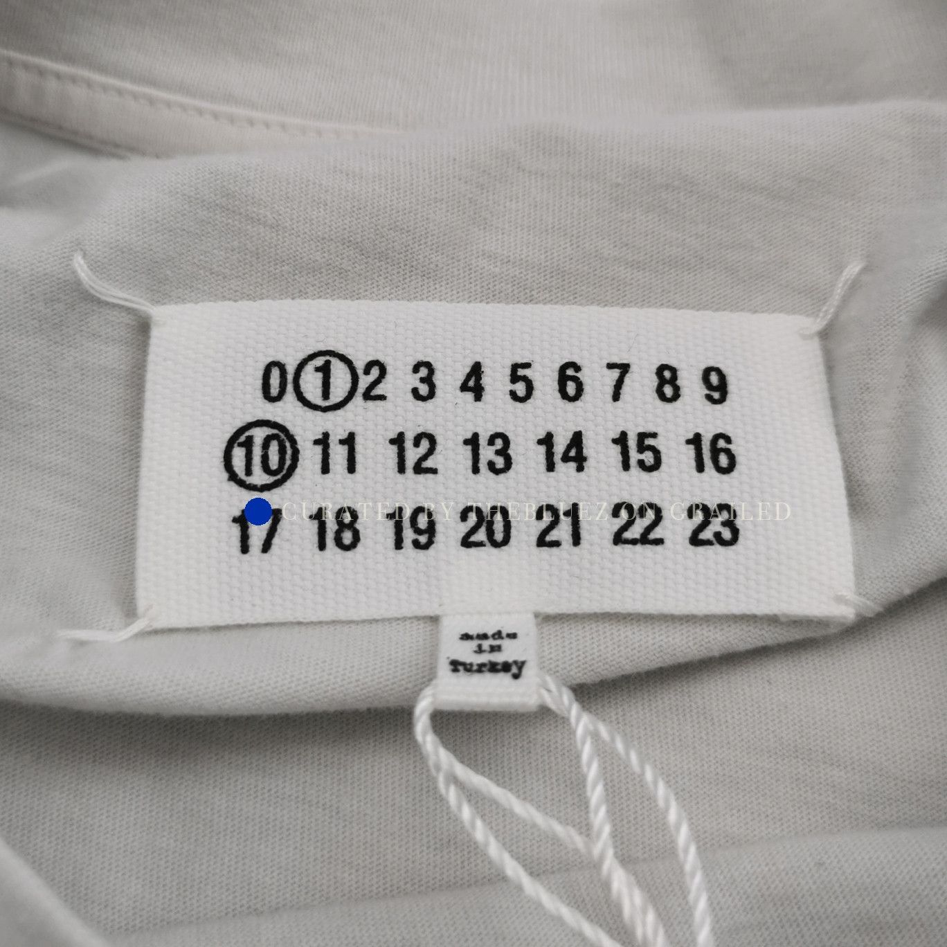 Maison Margiela Minimalist Organic Cotton T-Shirt in White Size US XS / EU 42 / 0 - 5 Thumbnail