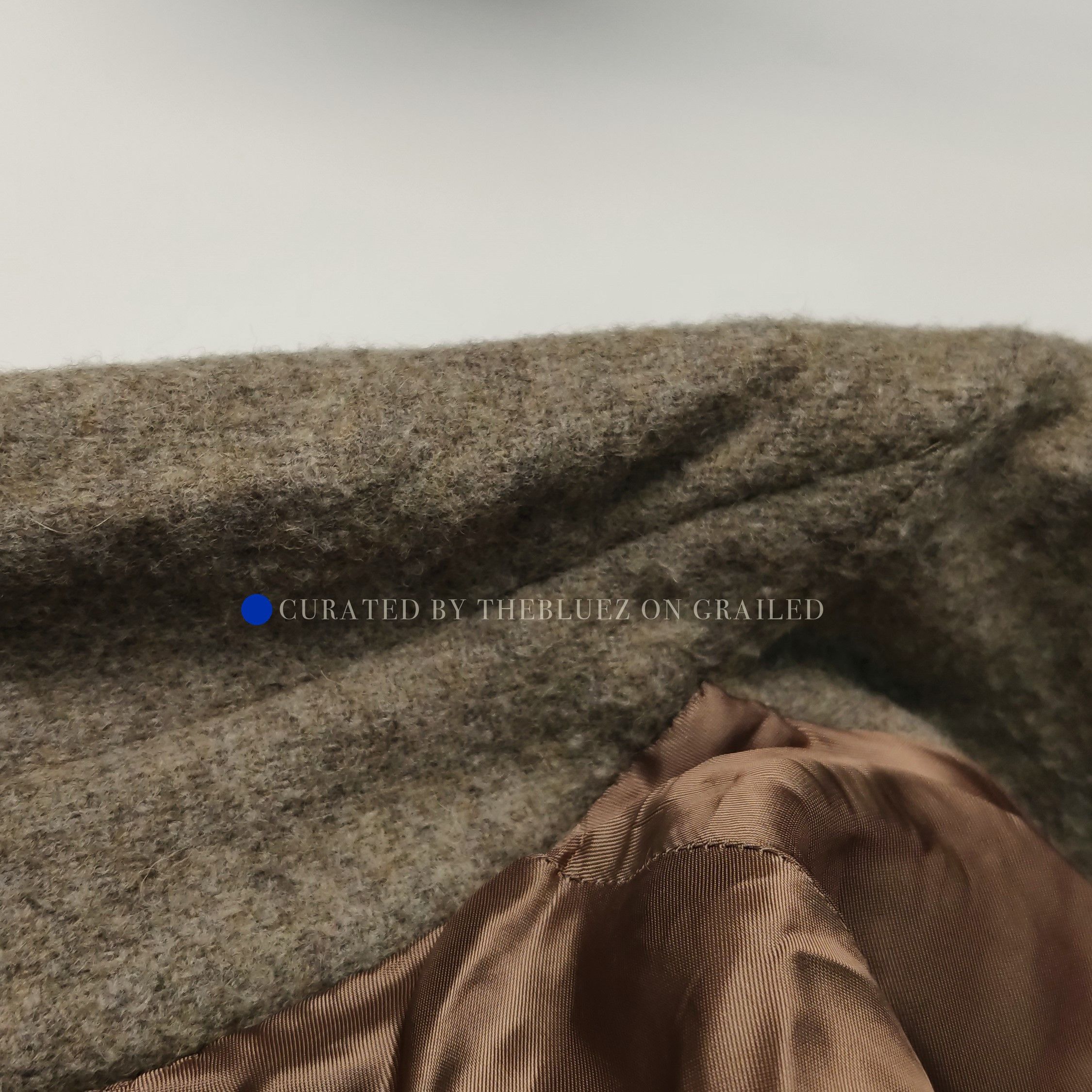 Maison Margiela Double Breasted Wool Coat in Brown Size US S / EU 44-46 / 1 - 7 Thumbnail