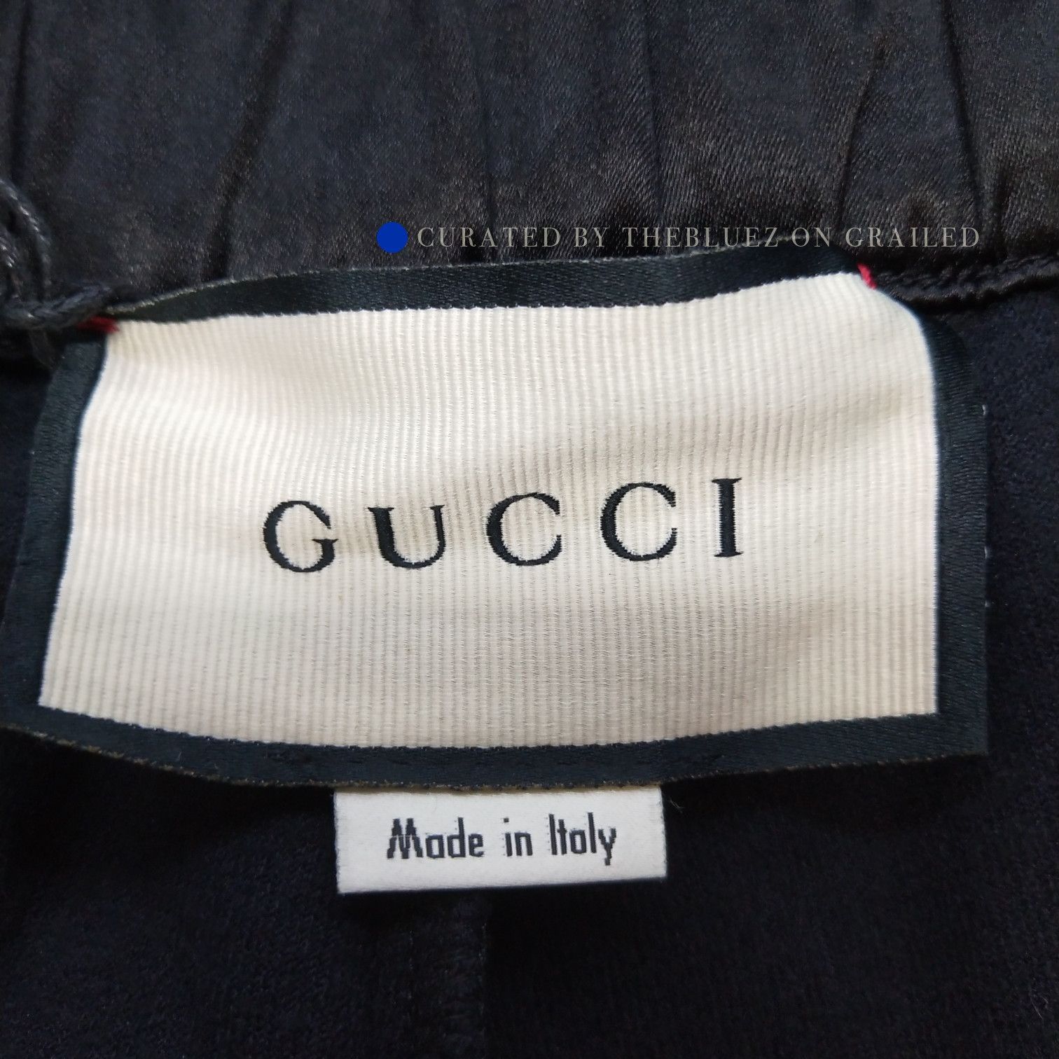 Gucci Embroidered Black Velvet Shorts Size US 36 / EU 52 - 7 Thumbnail