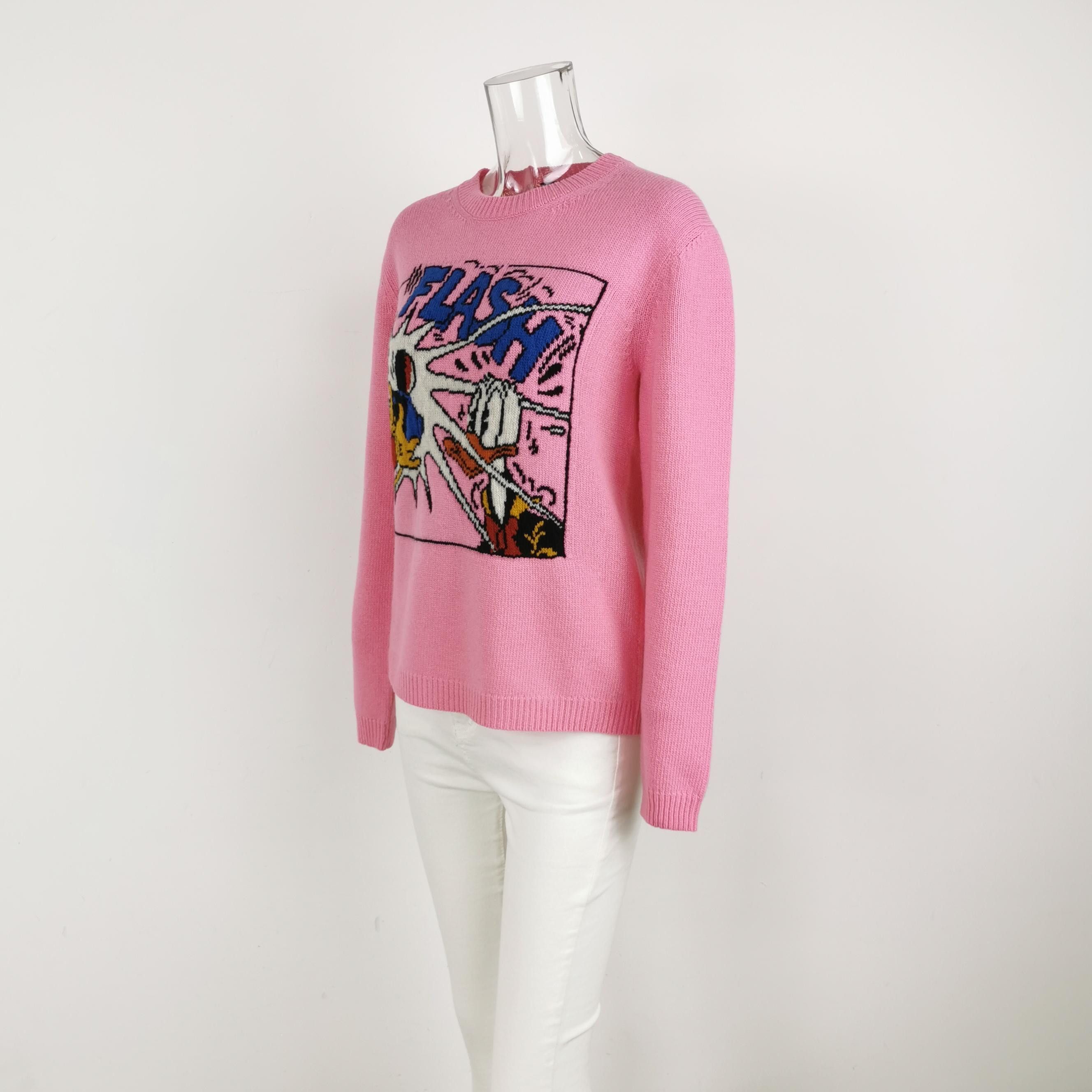 Gucci Graphic Donald Duck Knit Sweater Size US S / EU 44-46 / 1 - 2 Thumbnail
