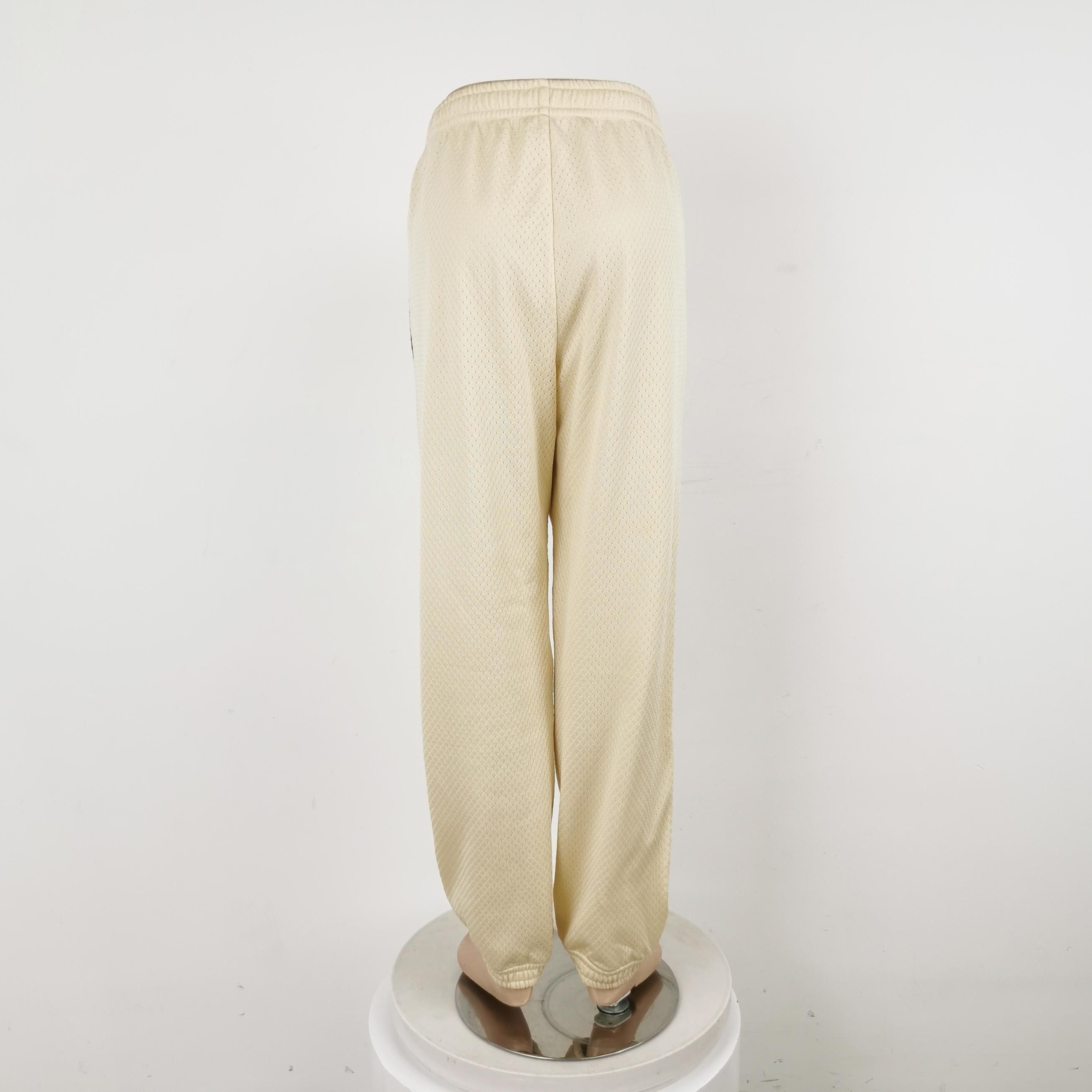 Gucci Stylish Mesh Stripe Joggers in Beige Size US 32 / EU 48 - 3 Thumbnail