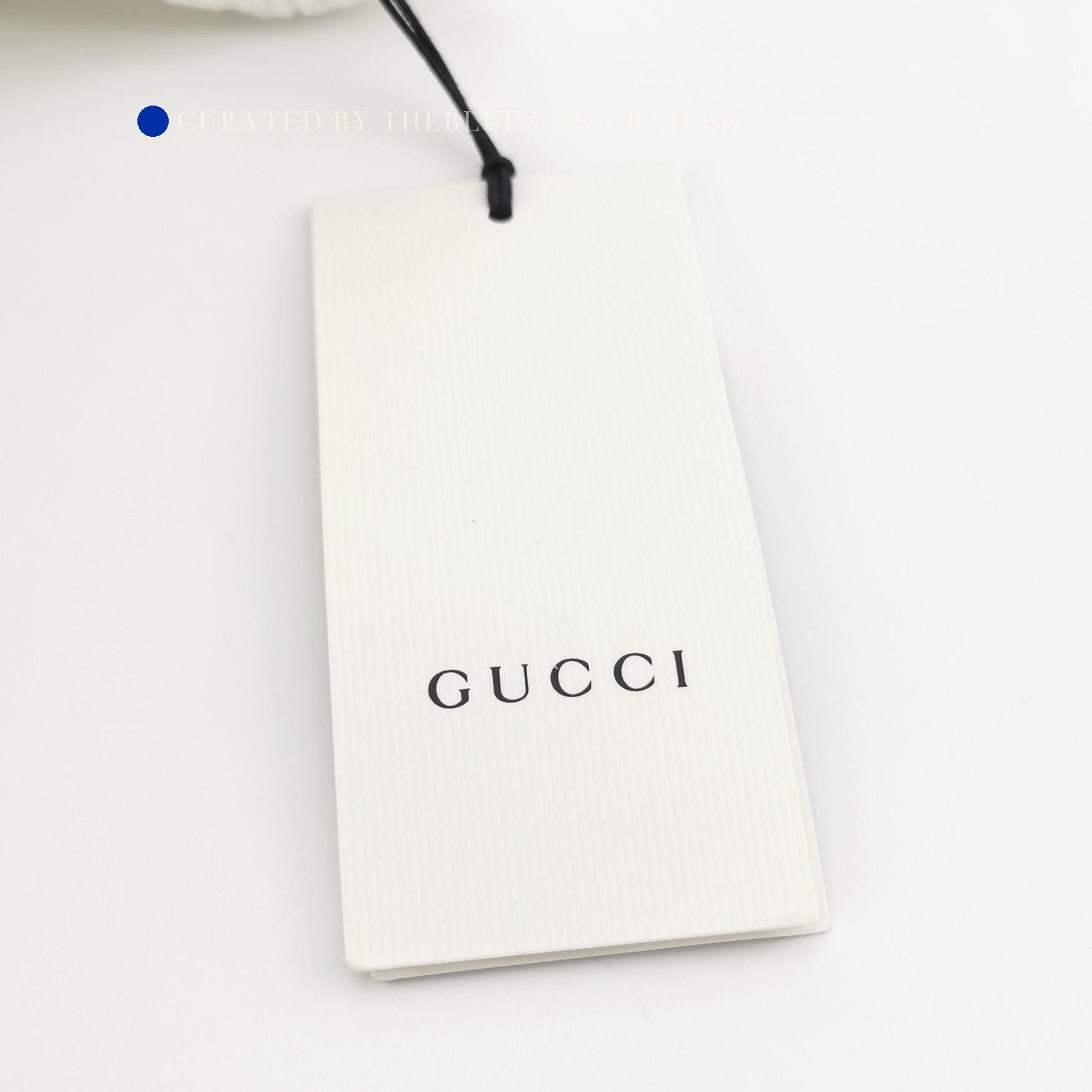 Gucci Classic Logo Print White Sweatpants Size US 30 / EU 46 - 4 Thumbnail