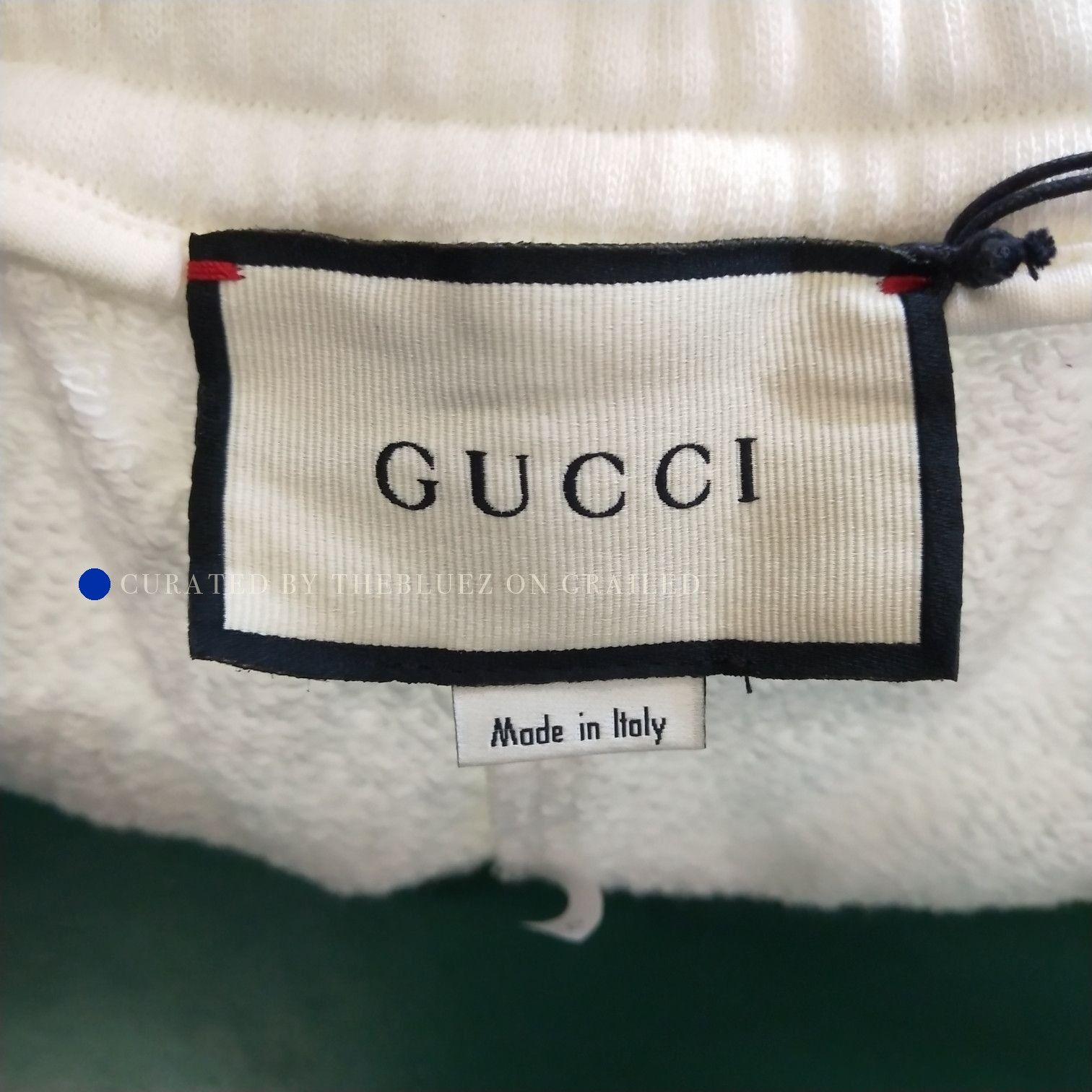 Gucci Logo Print White Sweatpants Joggers Size US 30 / EU 46 - 6 Thumbnail