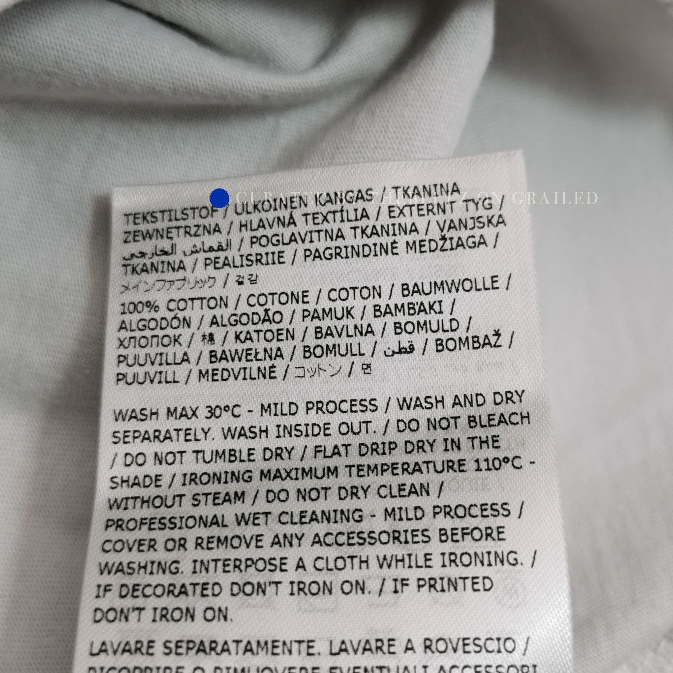 Maison Margiela Organic Cotton Short Sleeve T-Shirt Size US S / EU 44-46 / 1 - 7 Thumbnail
