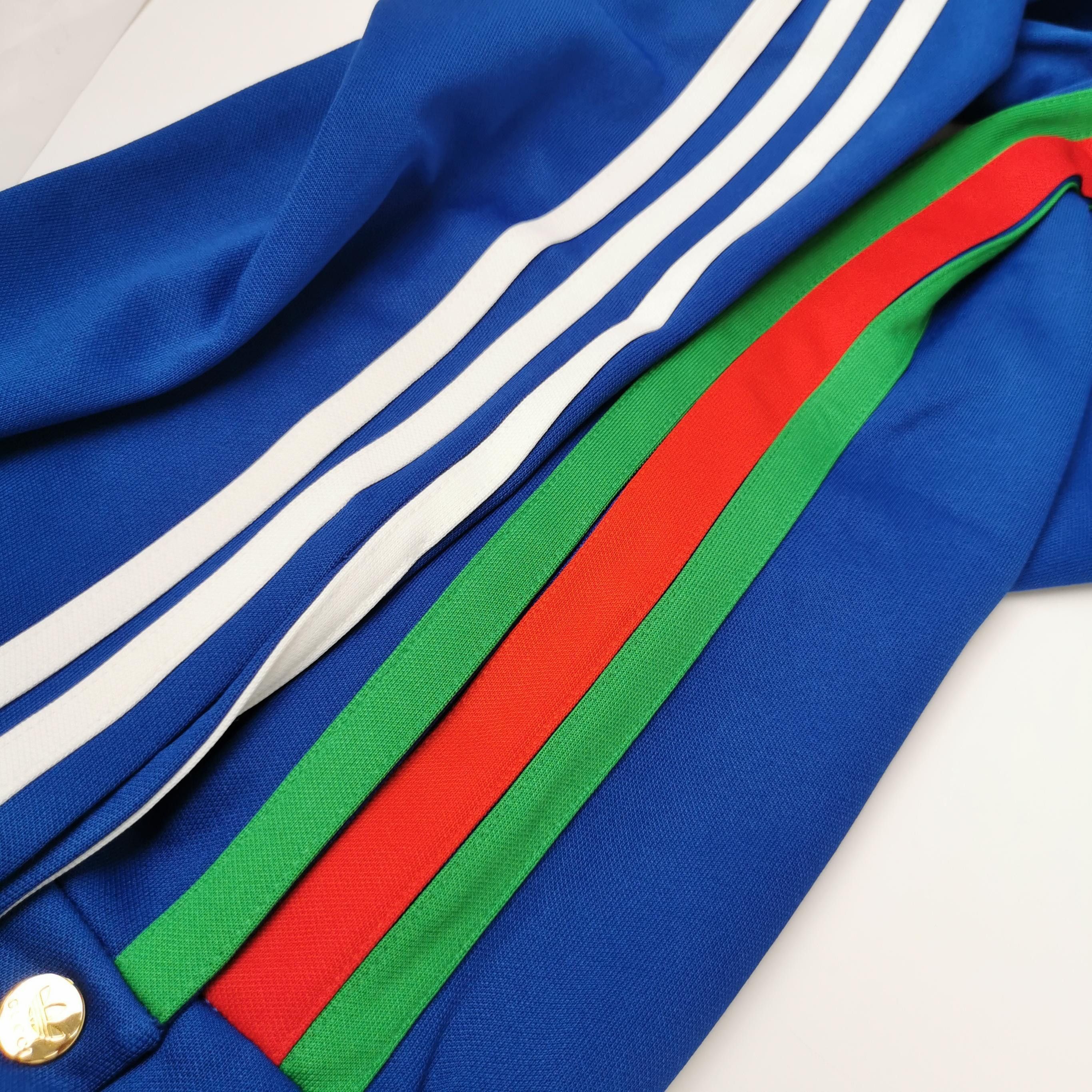 Gucci Blue Logo Stripe Joggers in Excellent Condition Size US 28 / EU 44 - 4 Thumbnail