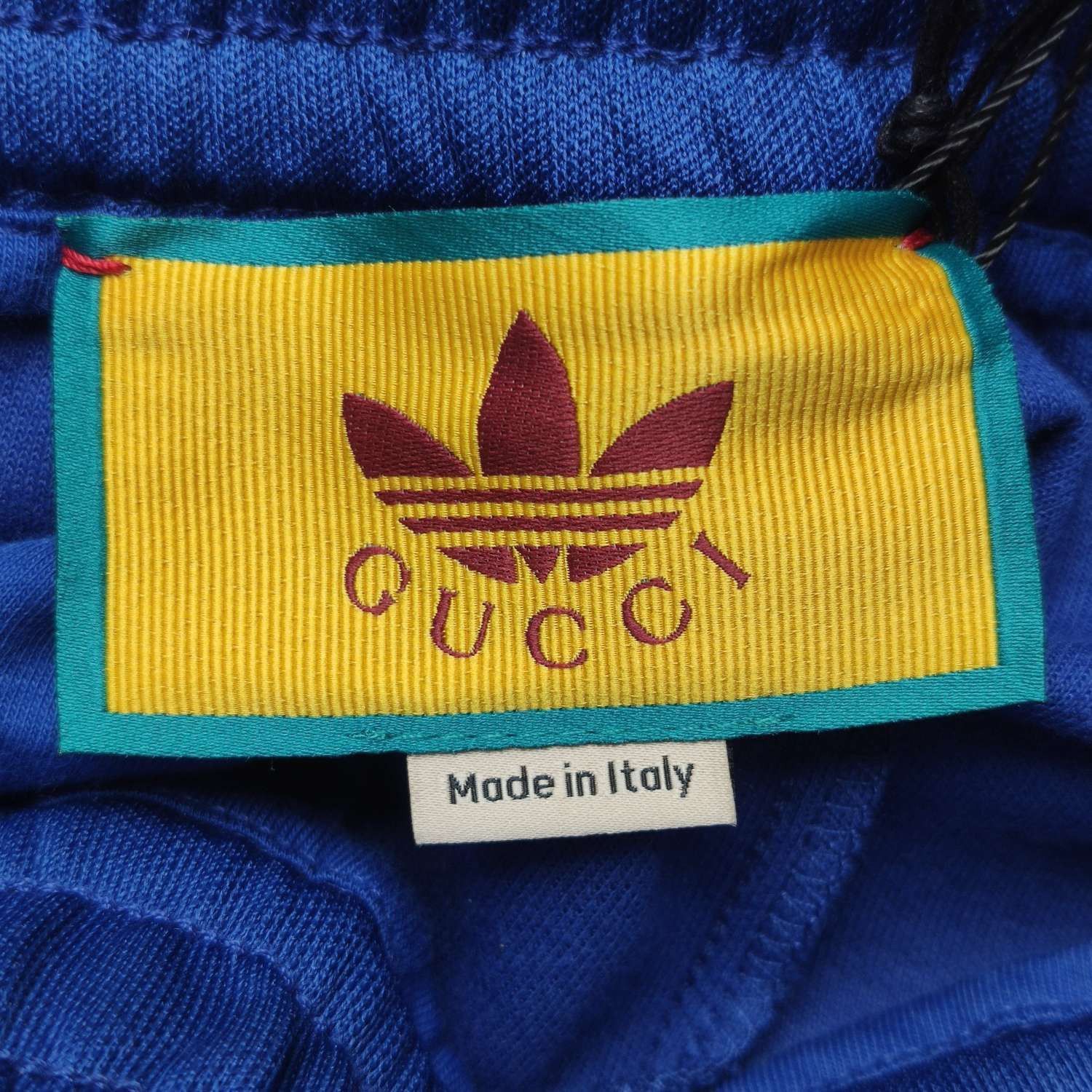 Gucci Blue Logo Stripe Joggers in Excellent Condition Size US 28 / EU 44 - 6 Thumbnail