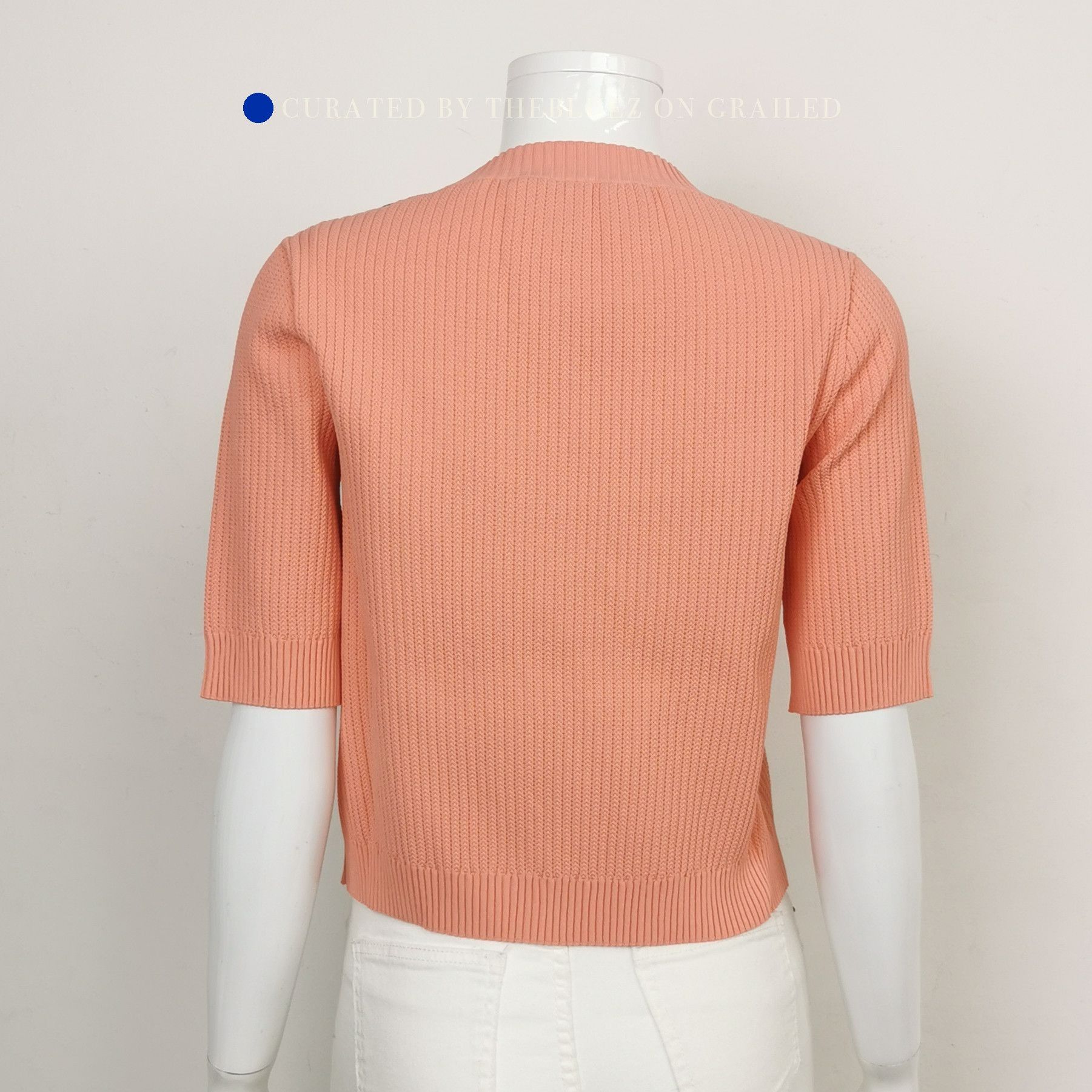 Gucci Pink Logo Knit Sweater Size US M / EU 48-50 / 2 - 2 Thumbnail