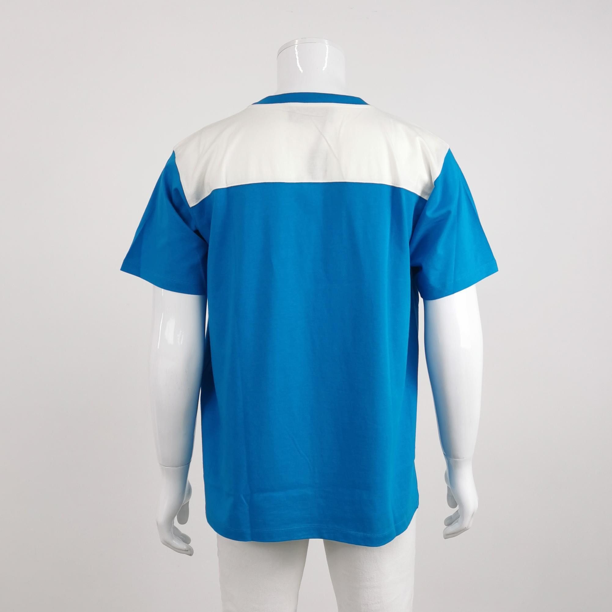 Gucci Logo Print T-Shirt in Blue Size US S / EU 44-46 / 1 - 2 Thumbnail