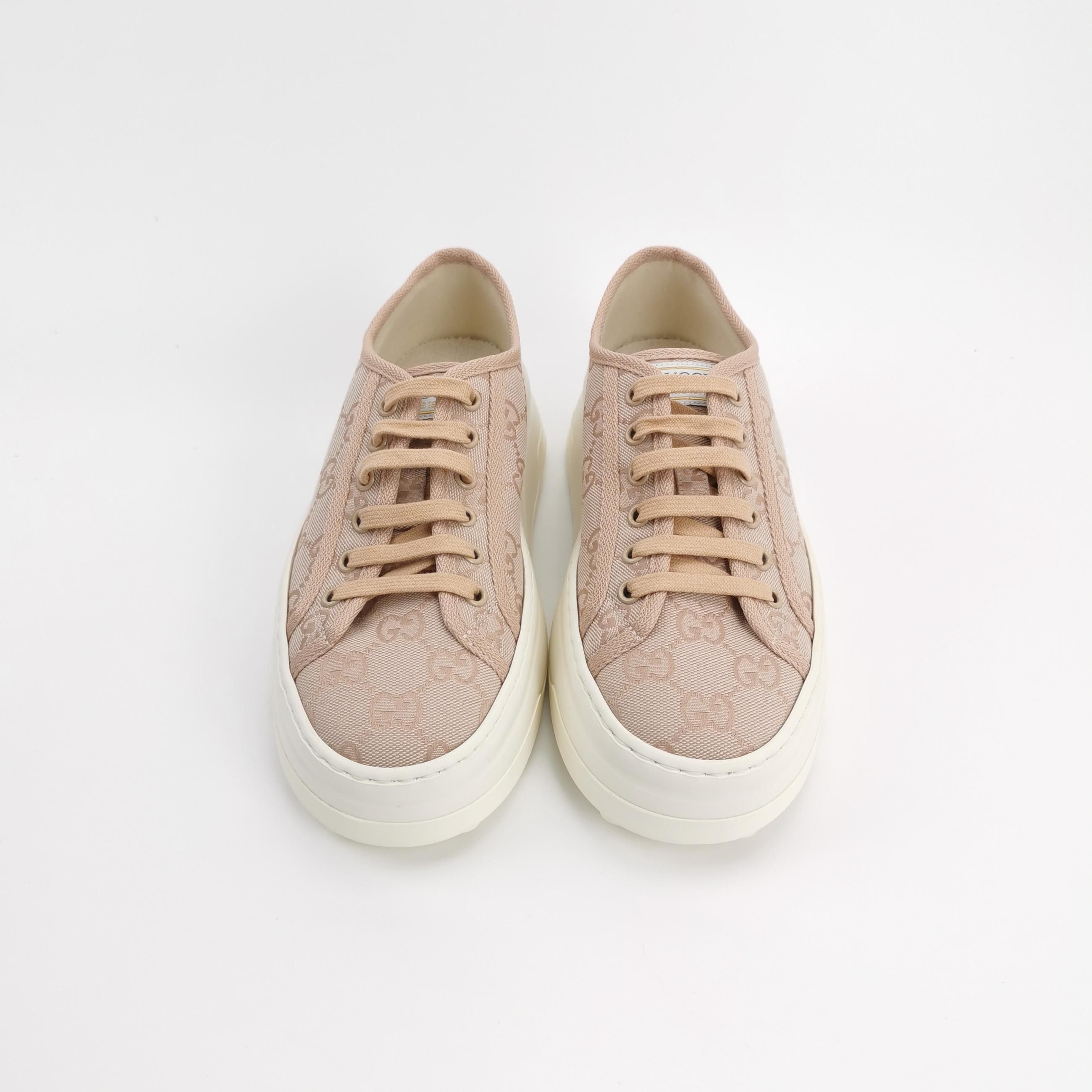Gucci Gucci Women 8-5 Lowtop Sneakers Size US 8.5 / IT 38.5 - 3 Thumbnail