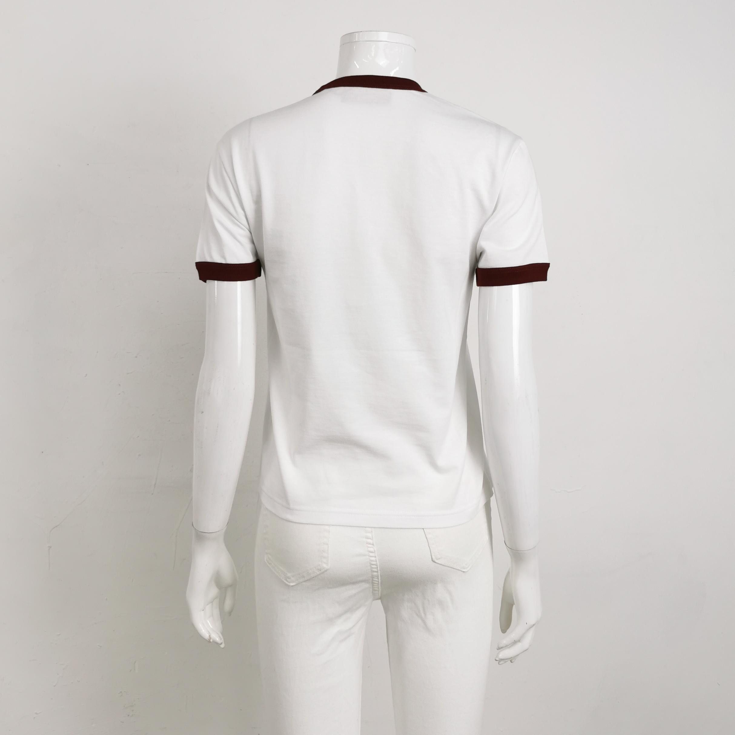 Gucci Gucci Women s Short Sleeve Shirts Size S / US 4 / IT 40 - 2 Thumbnail