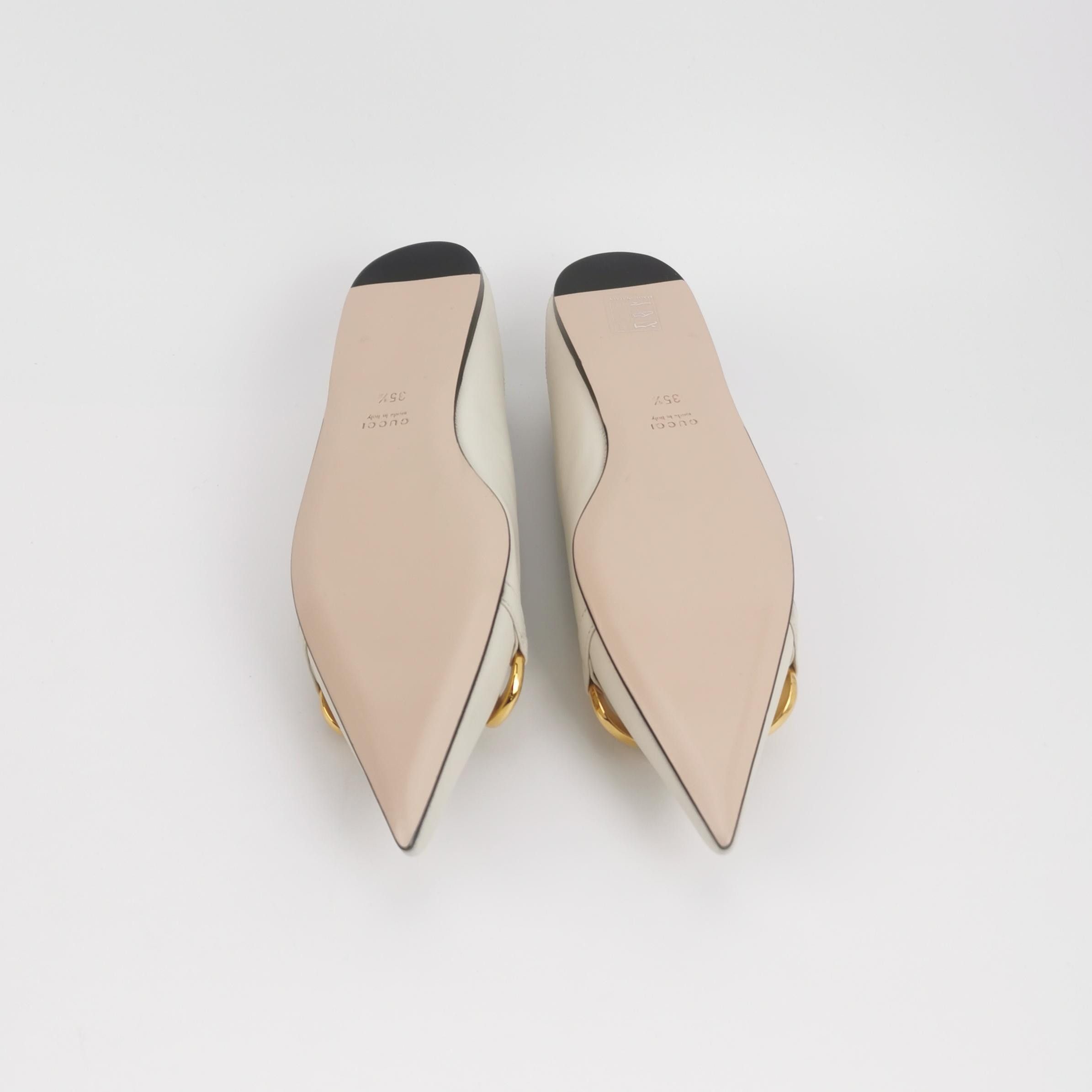 Gucci Gucci Women 5-5 Flats Size US 5.5 / IT 35.5 - 5 Thumbnail
