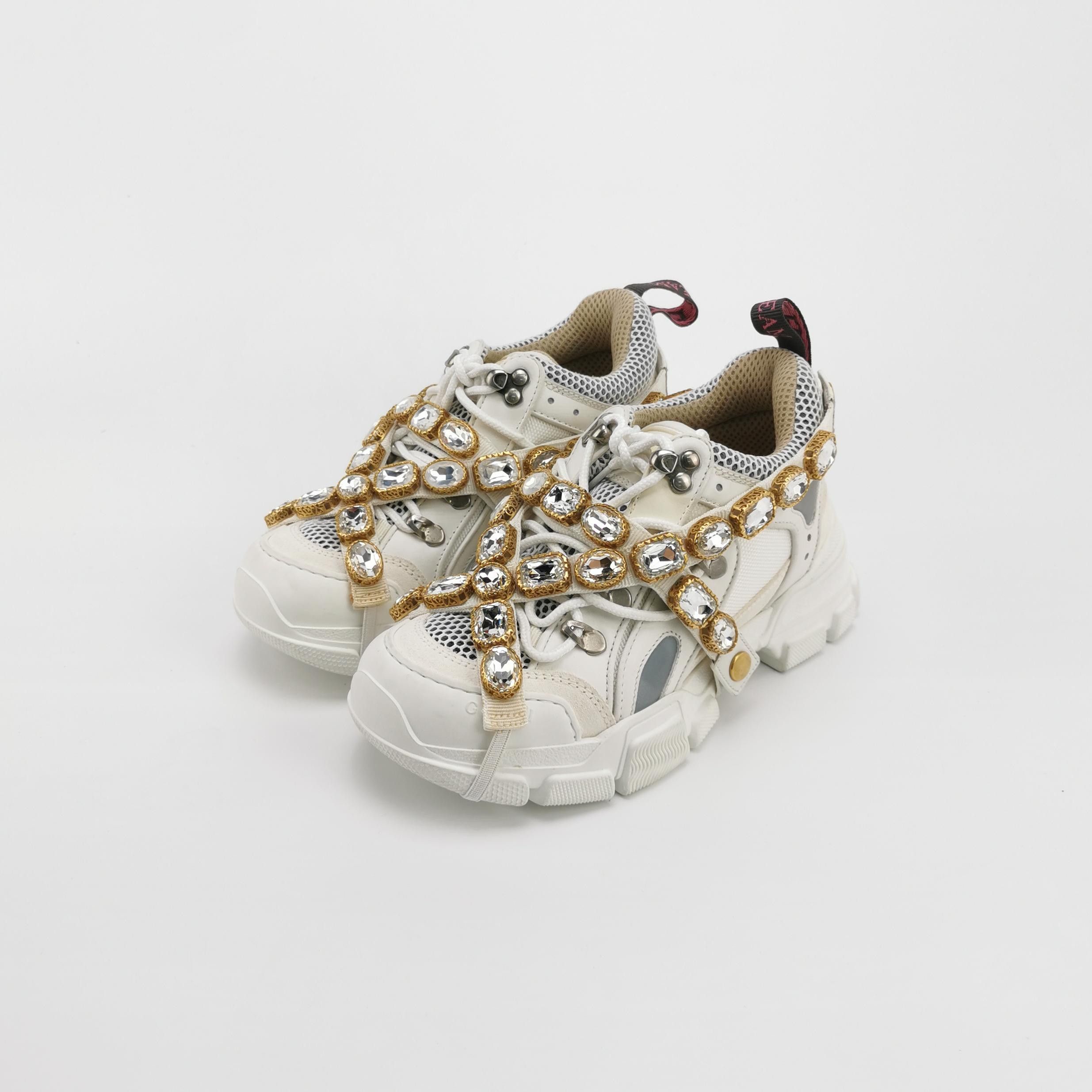 Gucci Gucci Women 5 Lowtop Sneakers Size US 5 / IT 35 - 2 Thumbnail