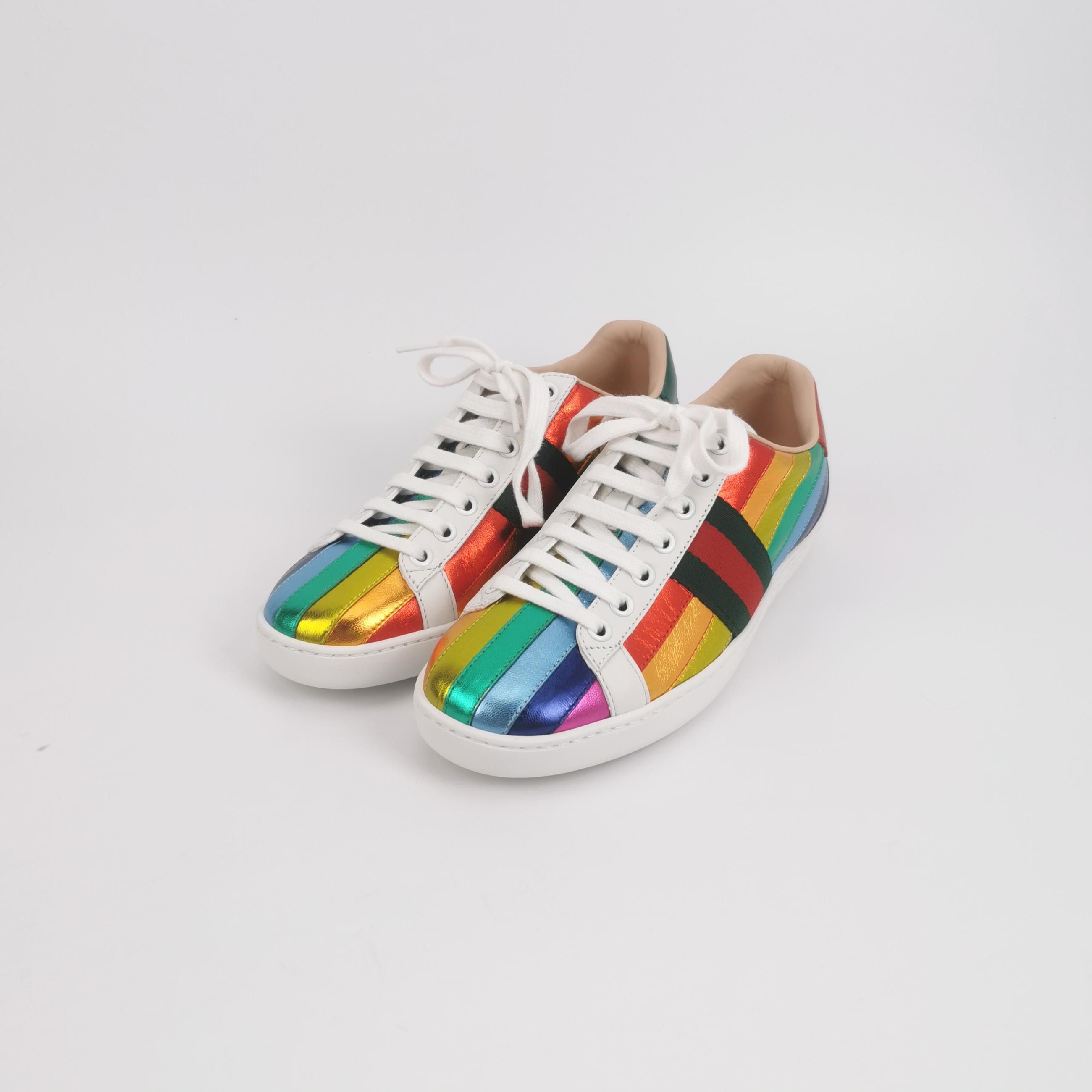Gucci Gucci Women 6 Lowtop Sneakers Size US 6 / IT 36 - 2 Thumbnail